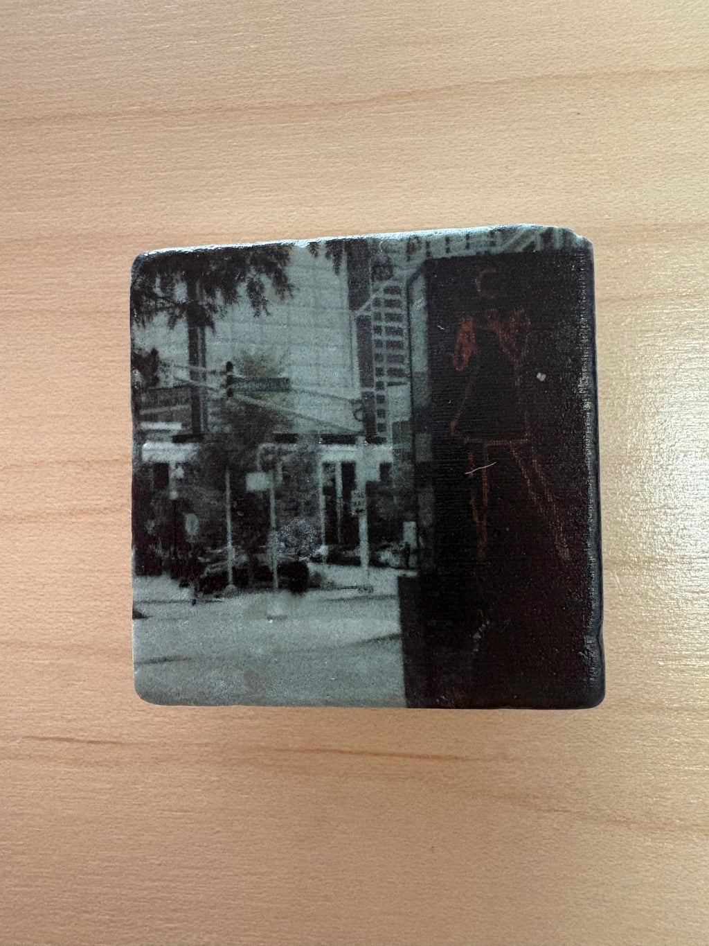 Dancing Lady Marble Magnet