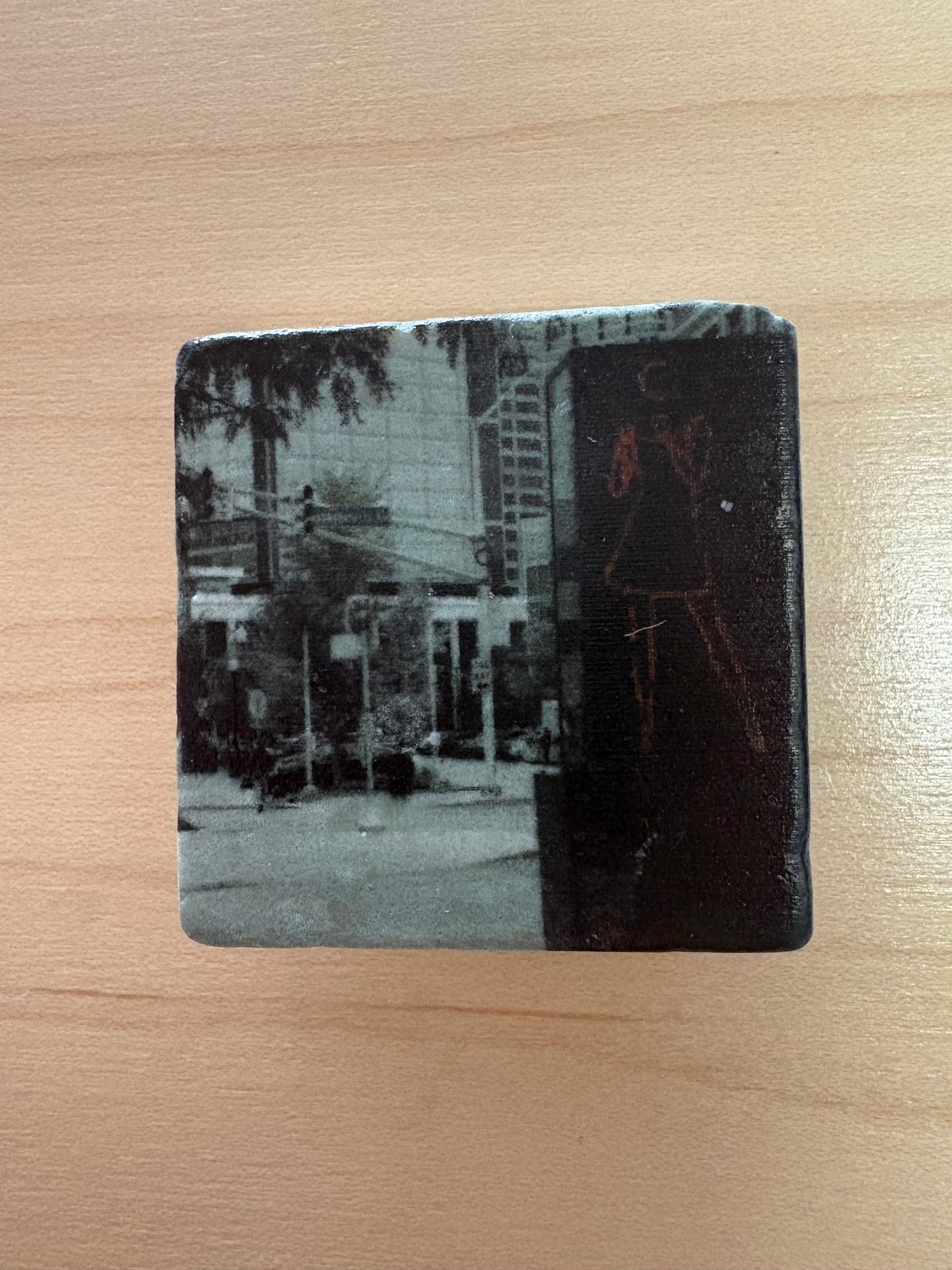 Dancing Lady Marble Magnet