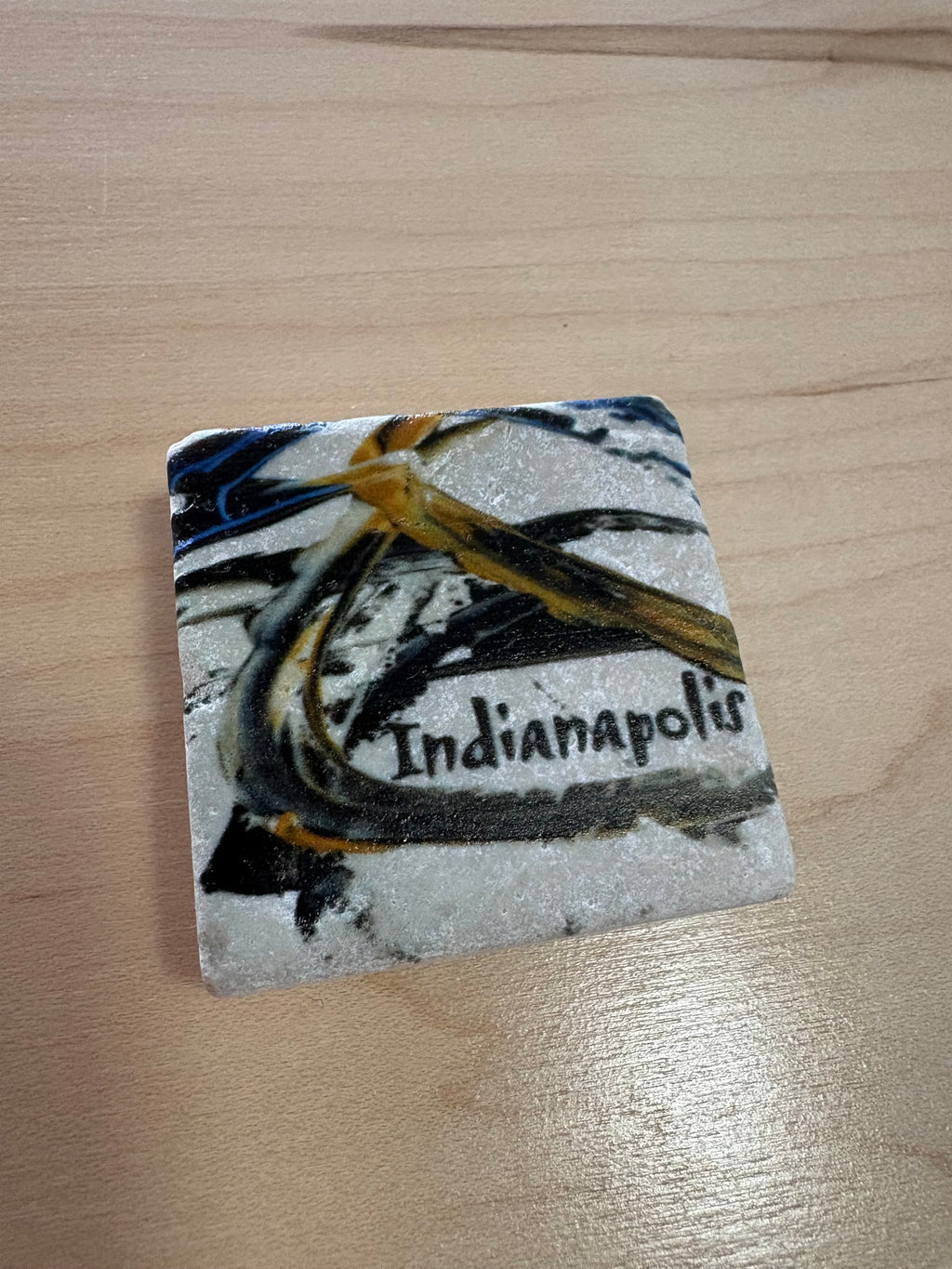 Indianapolis Marble Magnet