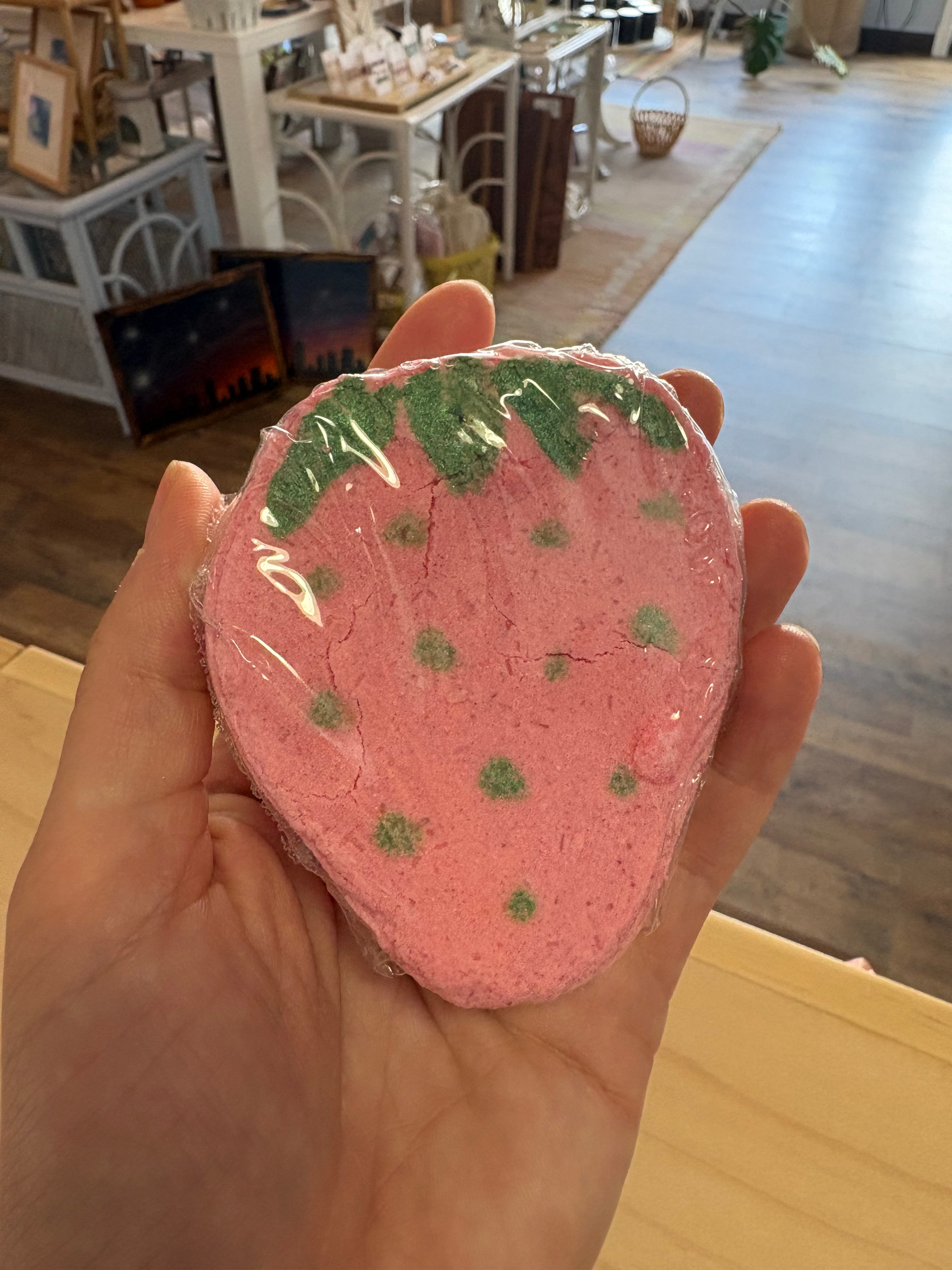 Strawberry Bath Bomb