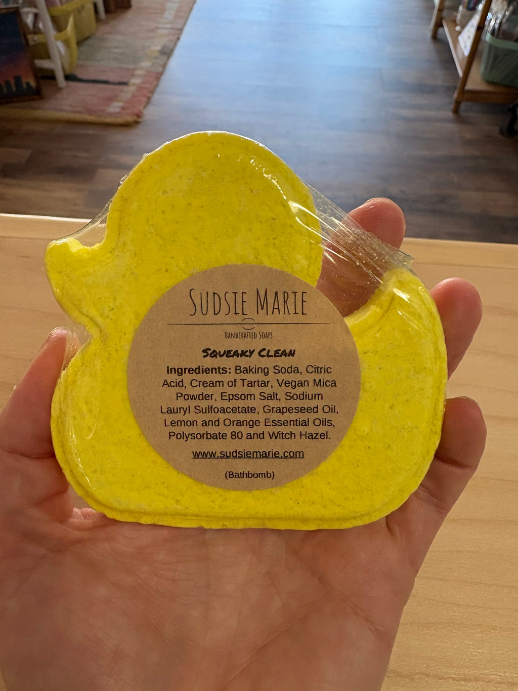 Squeaky Clean Duck Bath Bomb