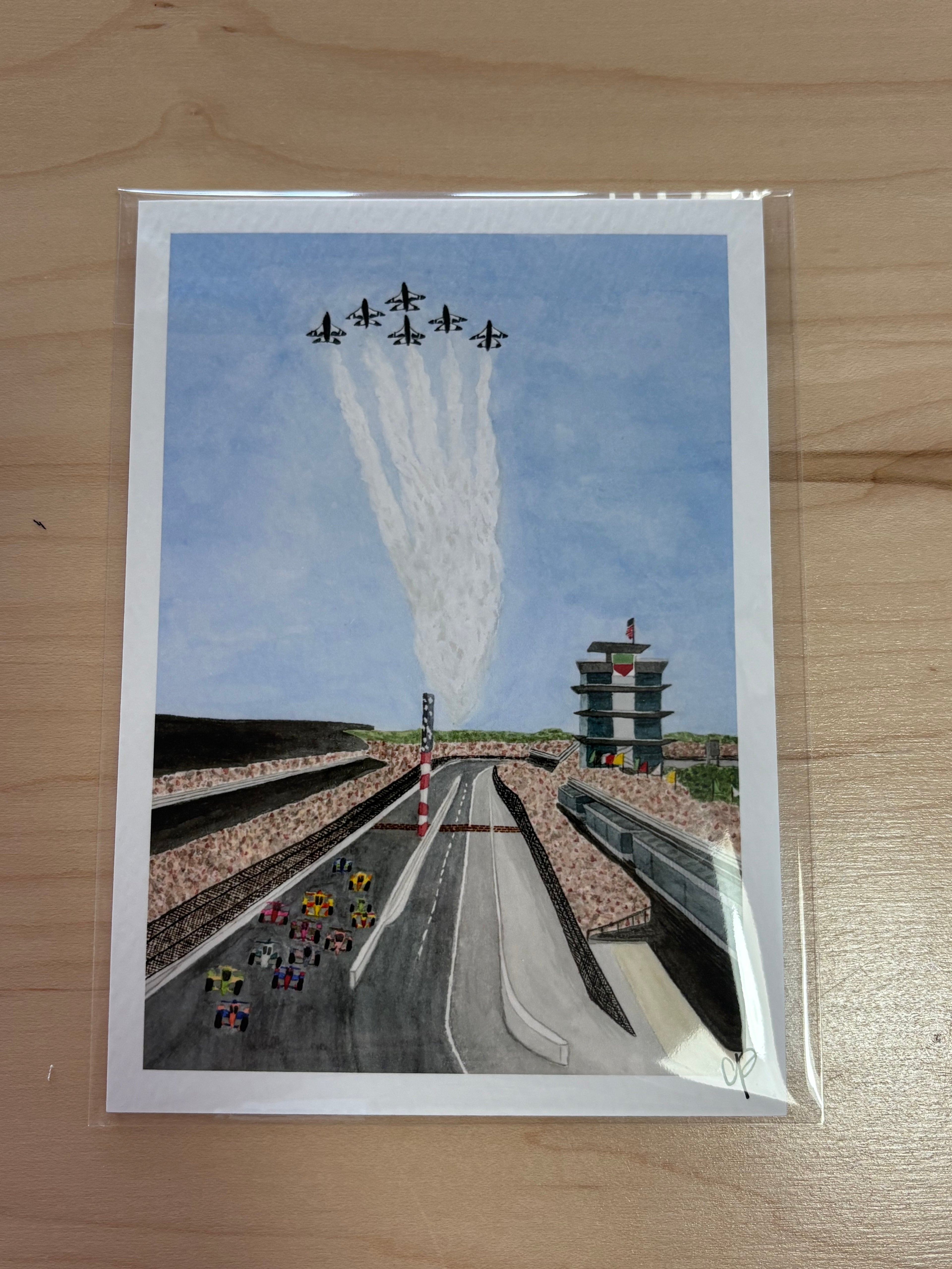 Indy 500 Race Day Print