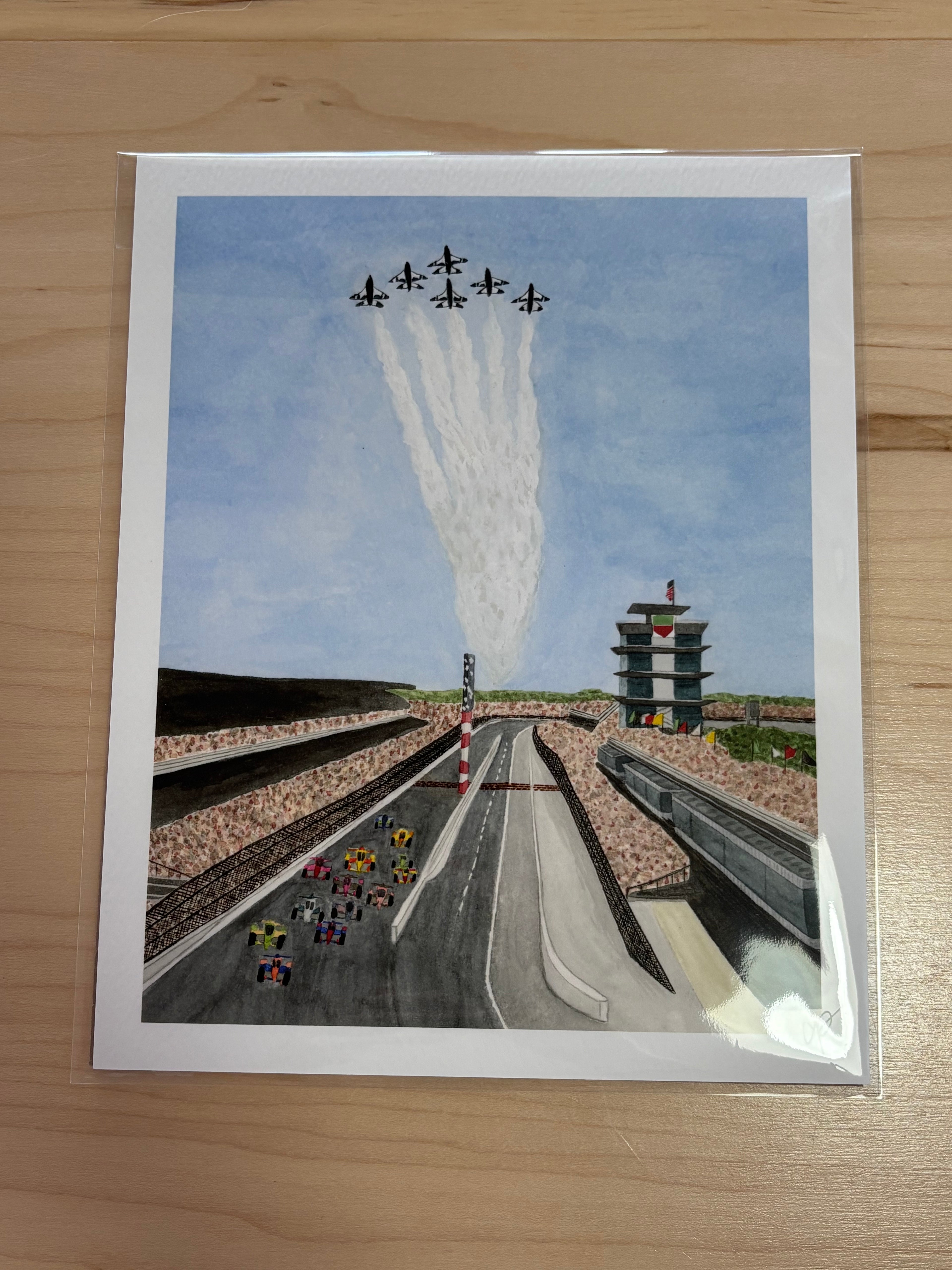 Indy 500 Race Day Print
