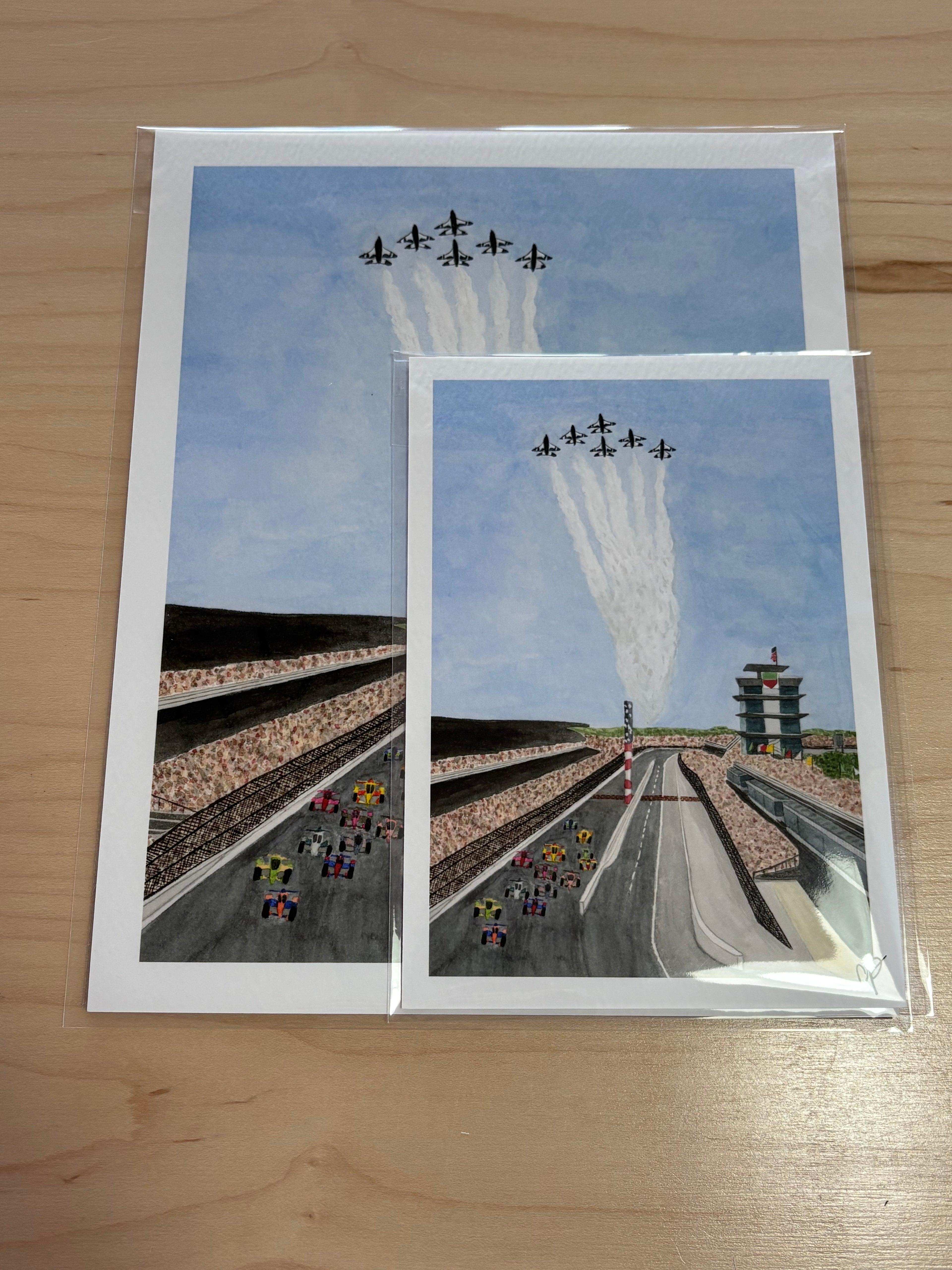 Indy 500 Race Day Print