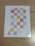 Checkered Indiana Print