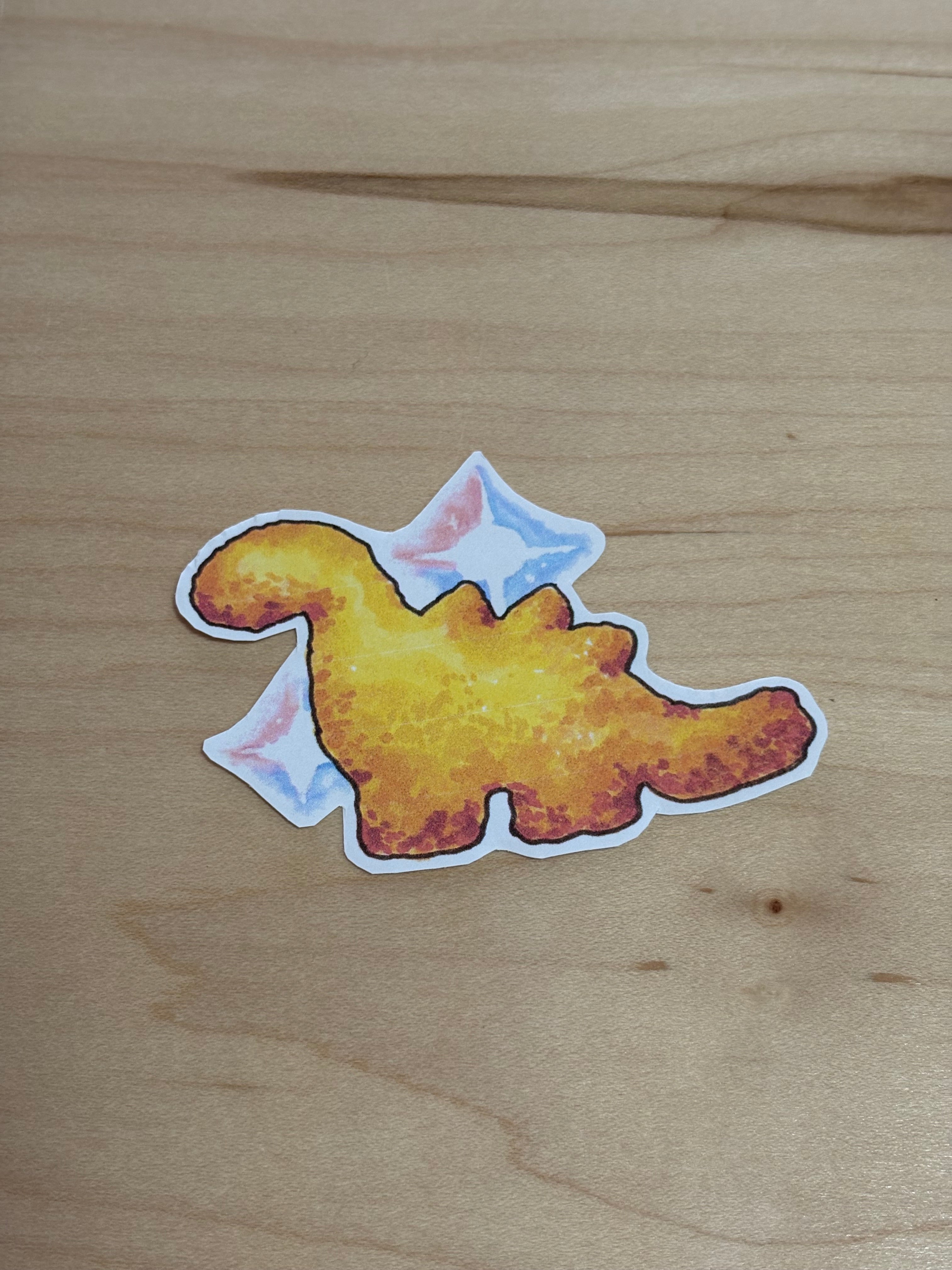 Dino Nugget Sticker