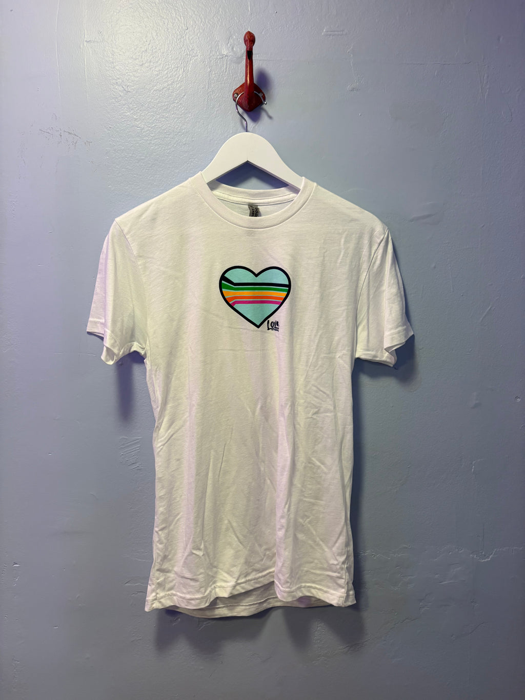White Love Broad Ripple T Shirt