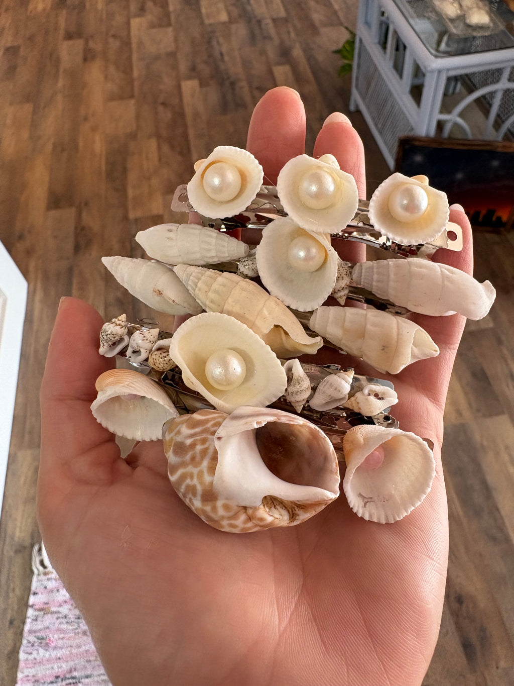 Seashell Barrette