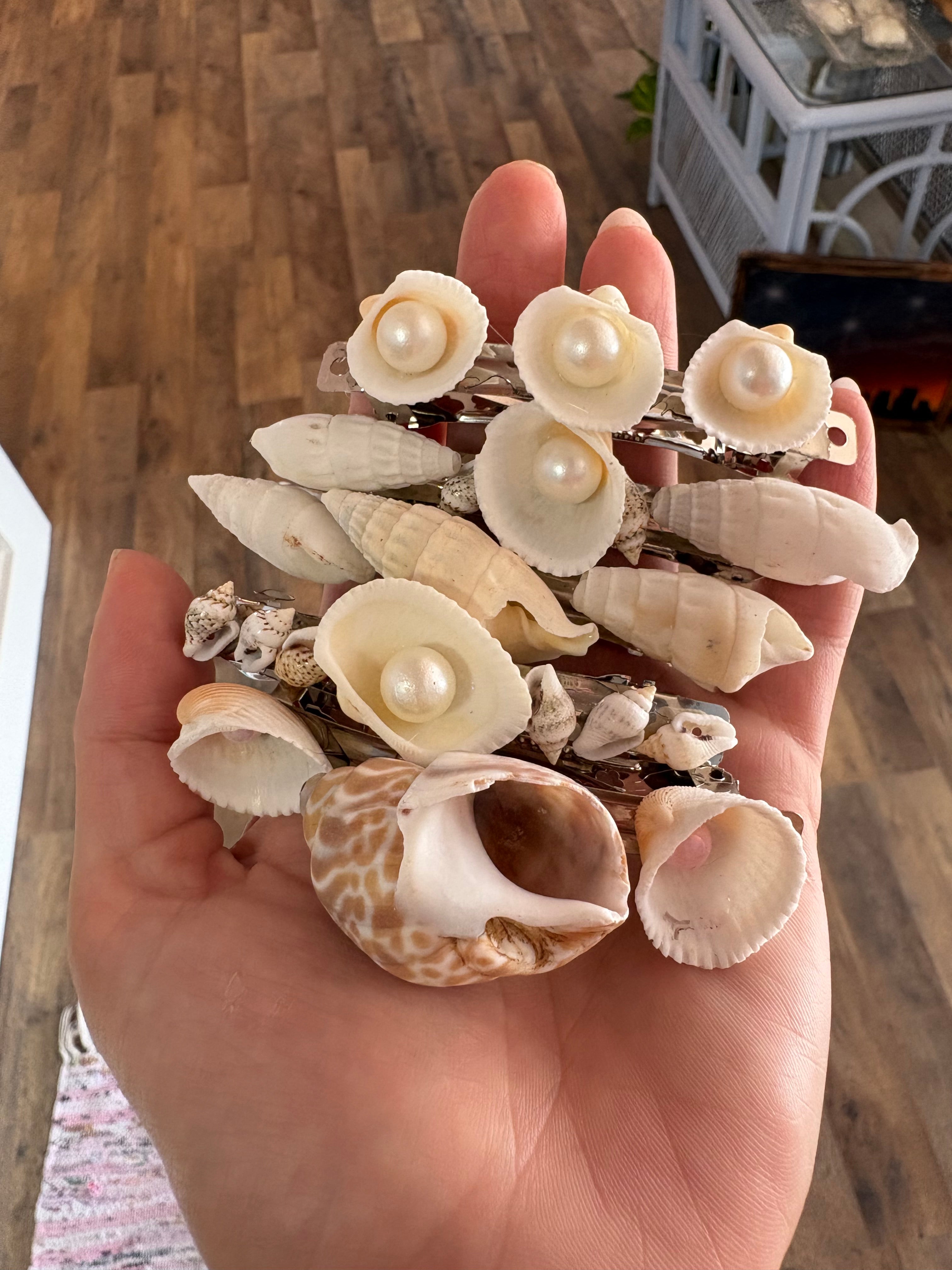 Seashell Barrette