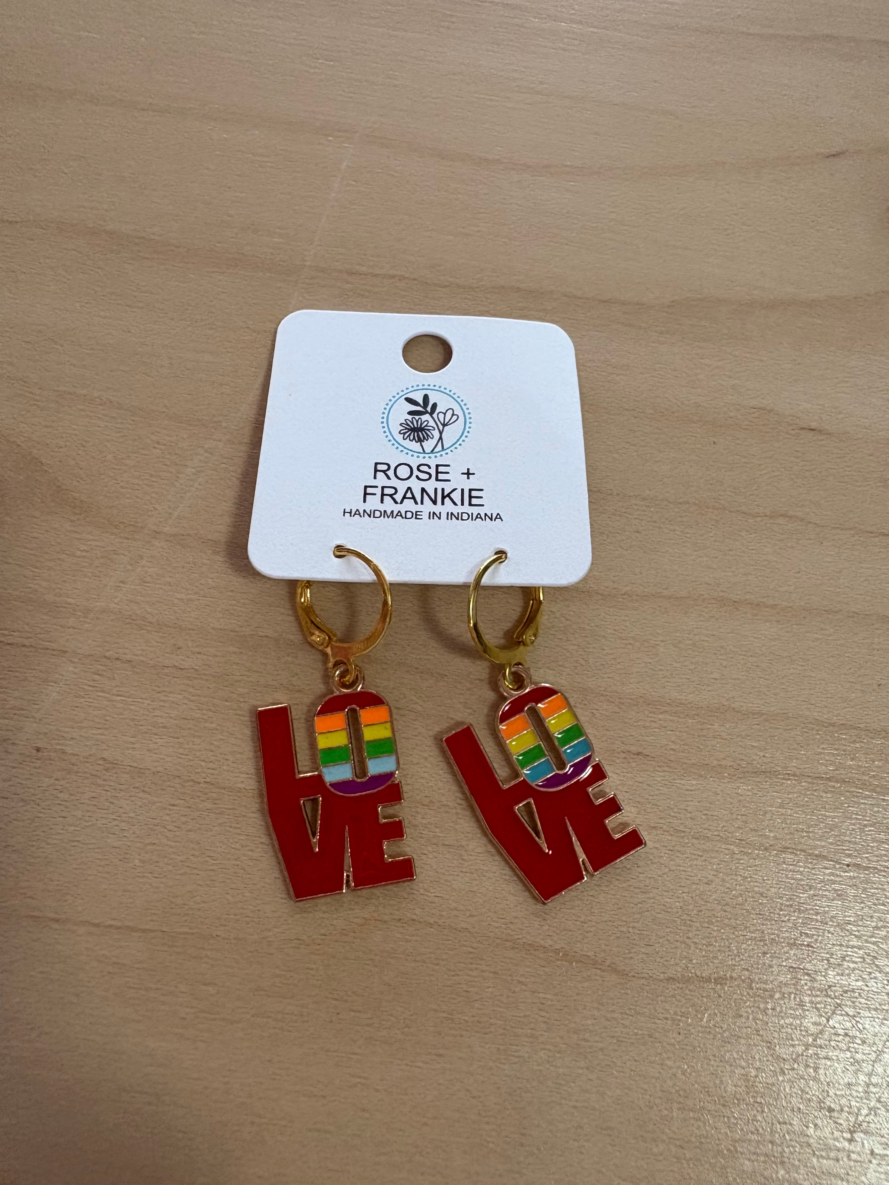 LOVE Pride Earrings
