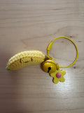 Crochet Banana Keychain