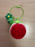 Crochet Watermelon Keychain