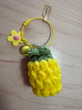 Crochet Pineapple Keychain