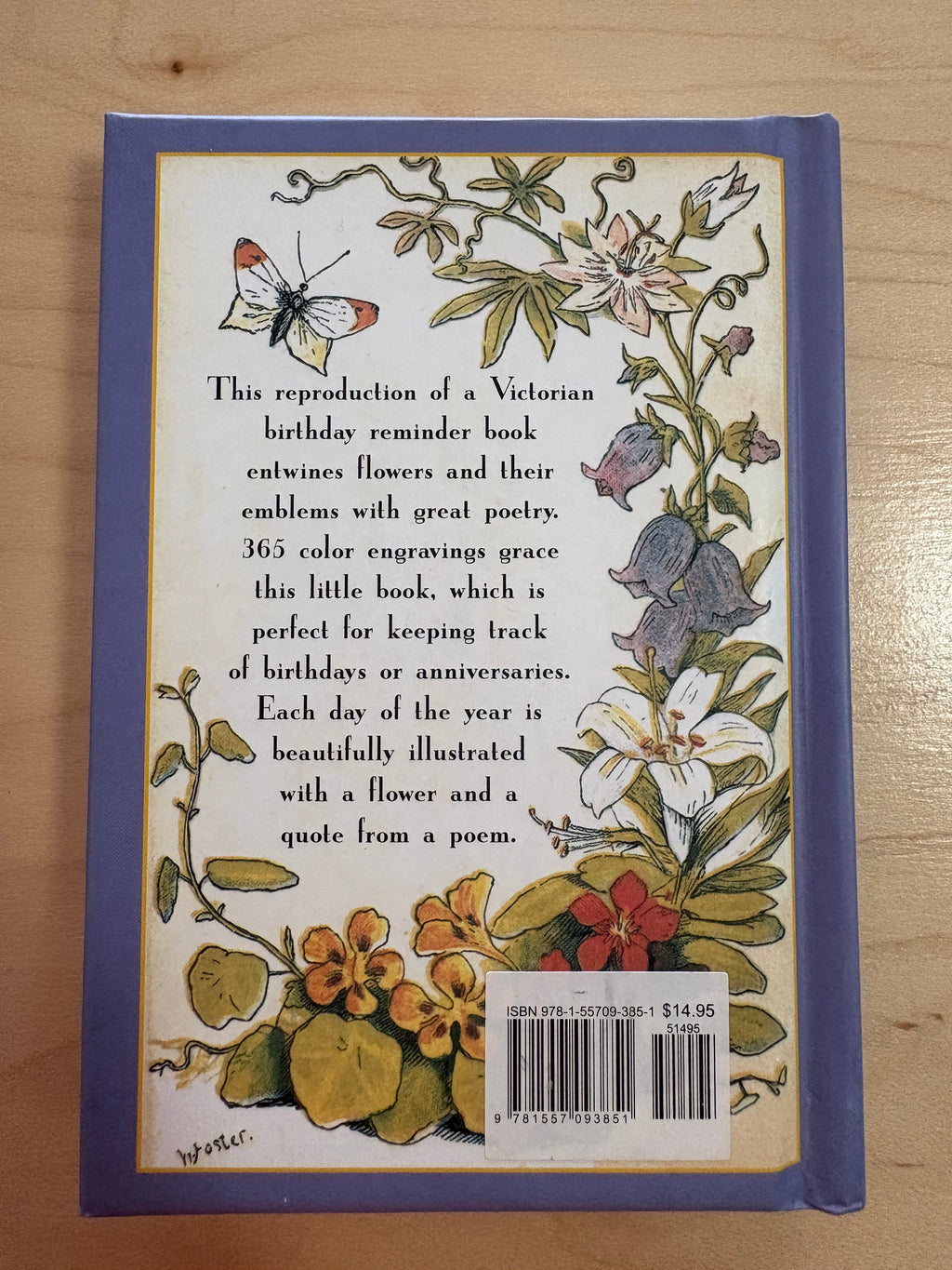 Floral Birthday Book