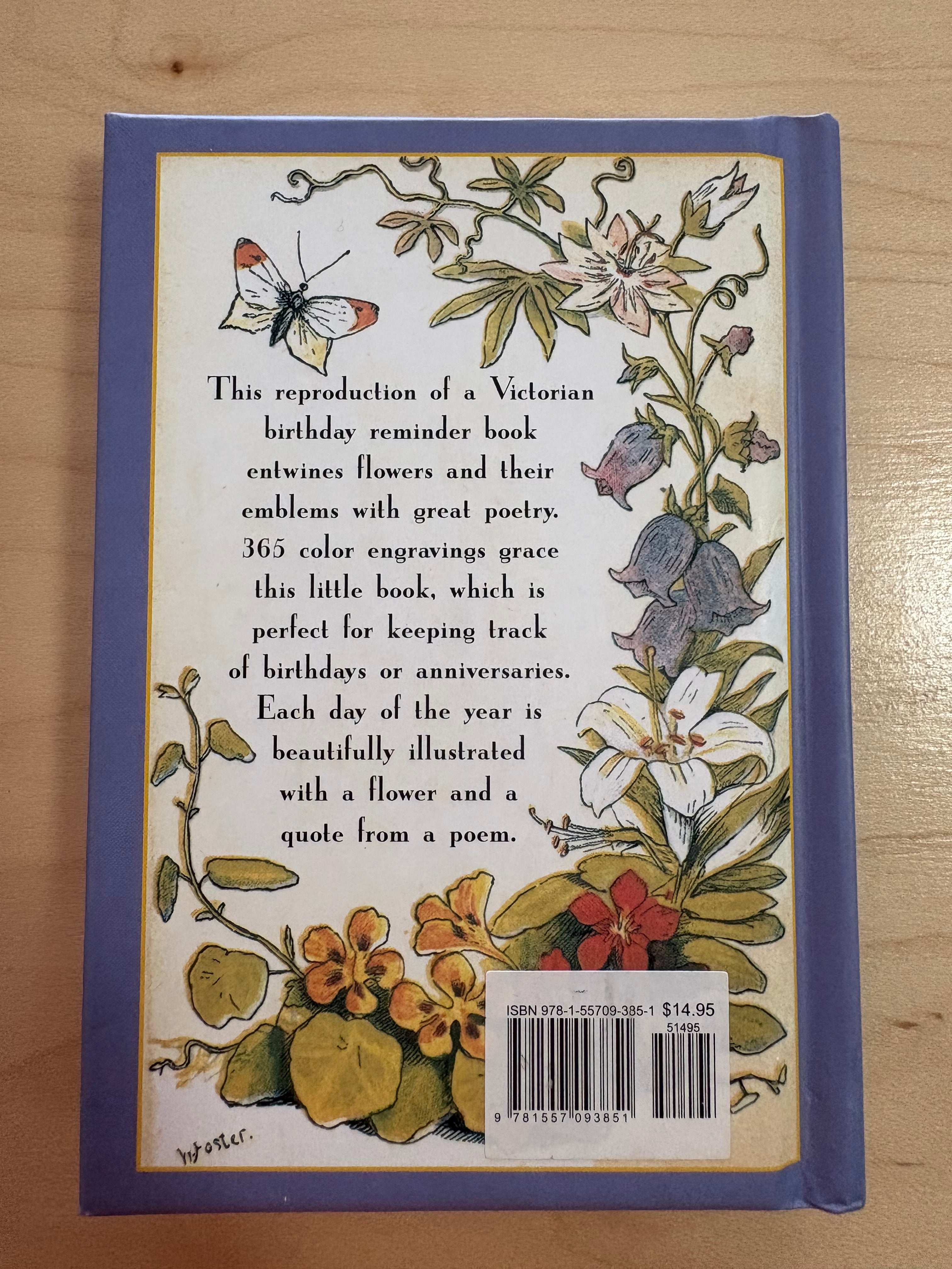 Floral Birthday Book