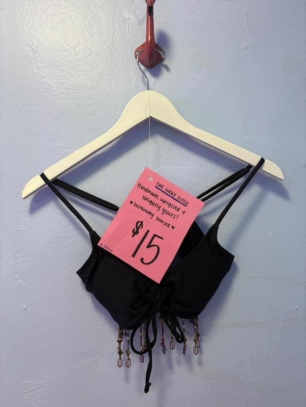 Handmade Upcycled Bikini Top
