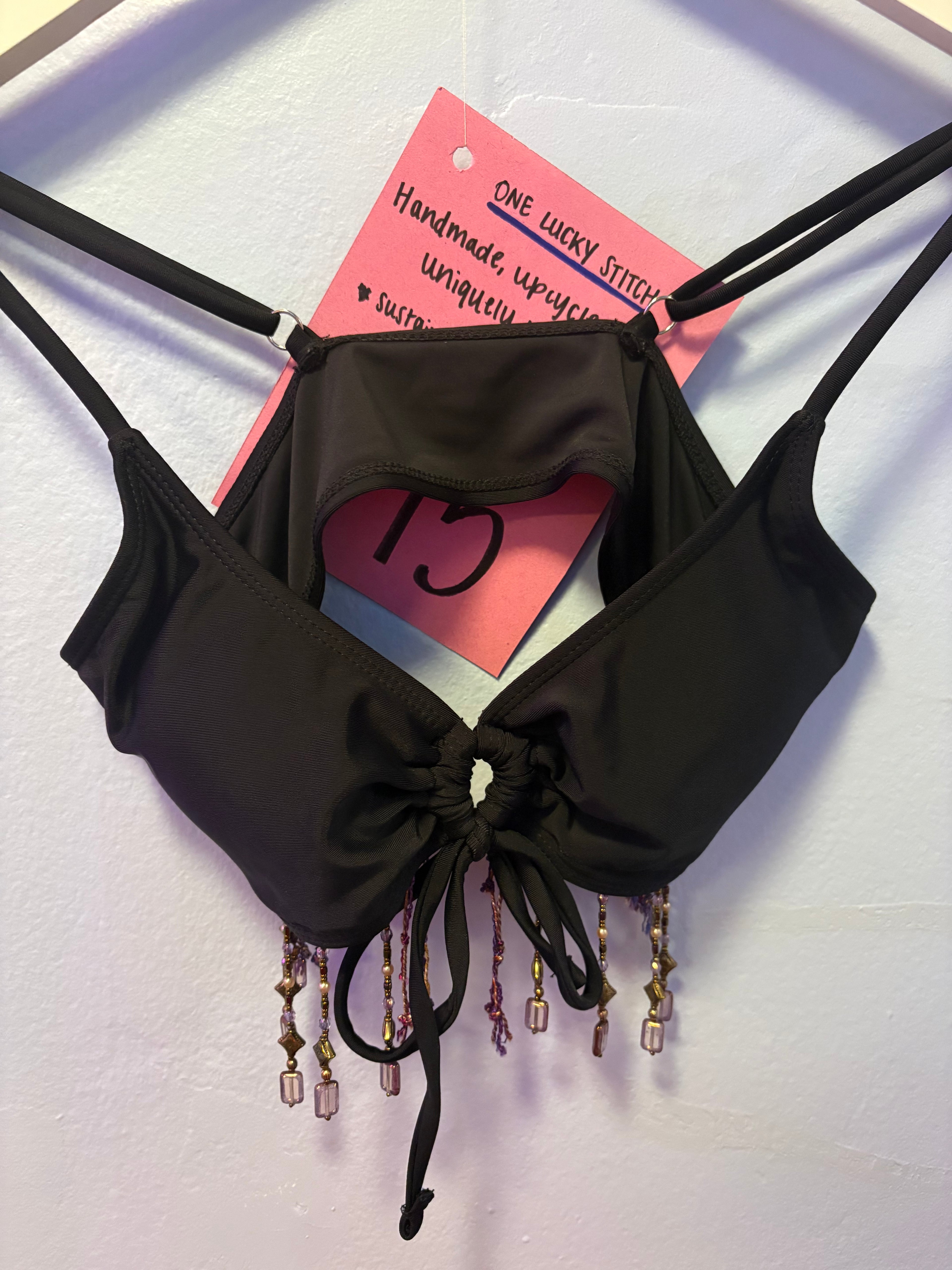 Handmade Upcycled Bikini Top