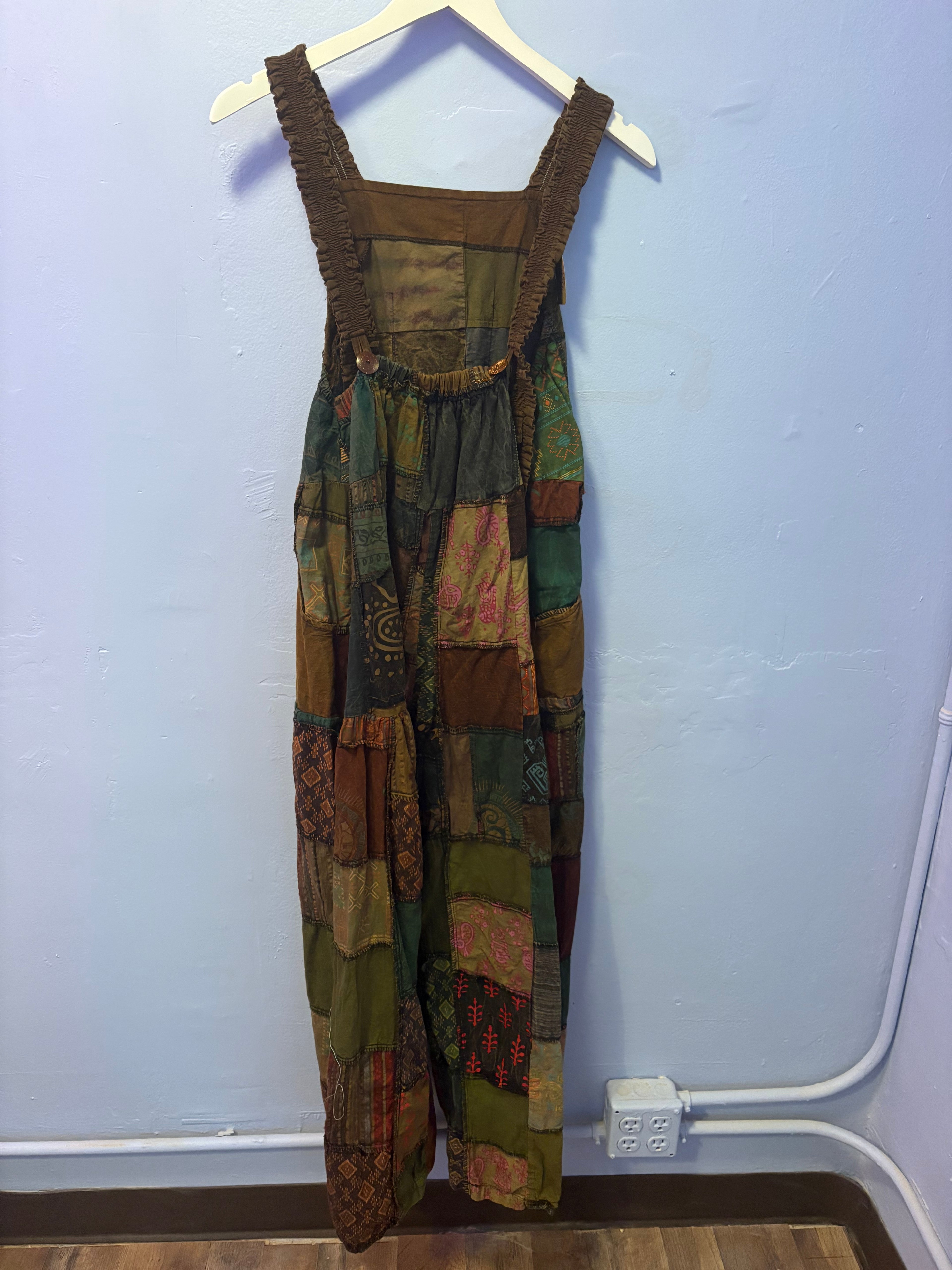 Thrifted Hippie Overalls