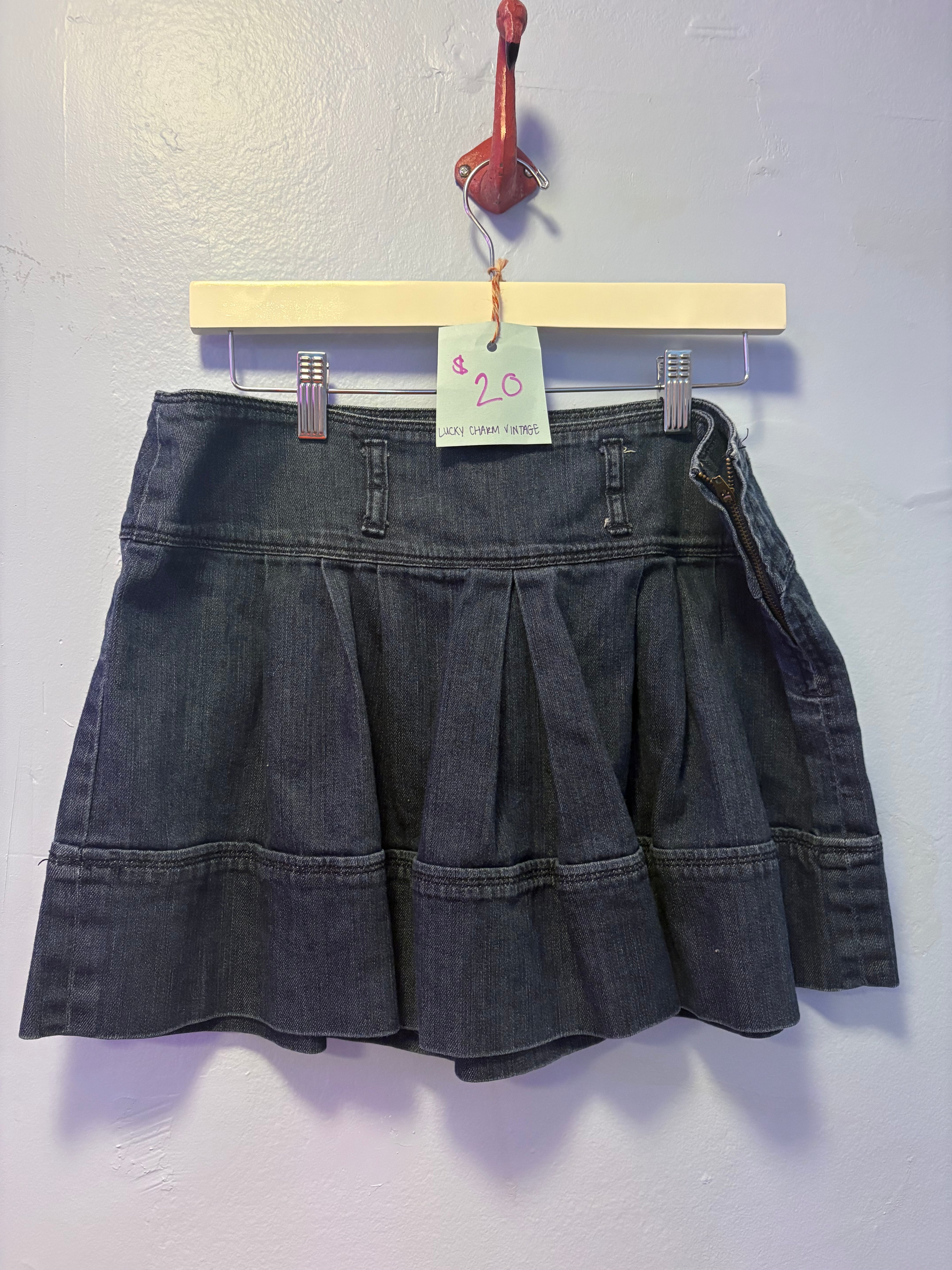 Y2K Denim Mini Skirt