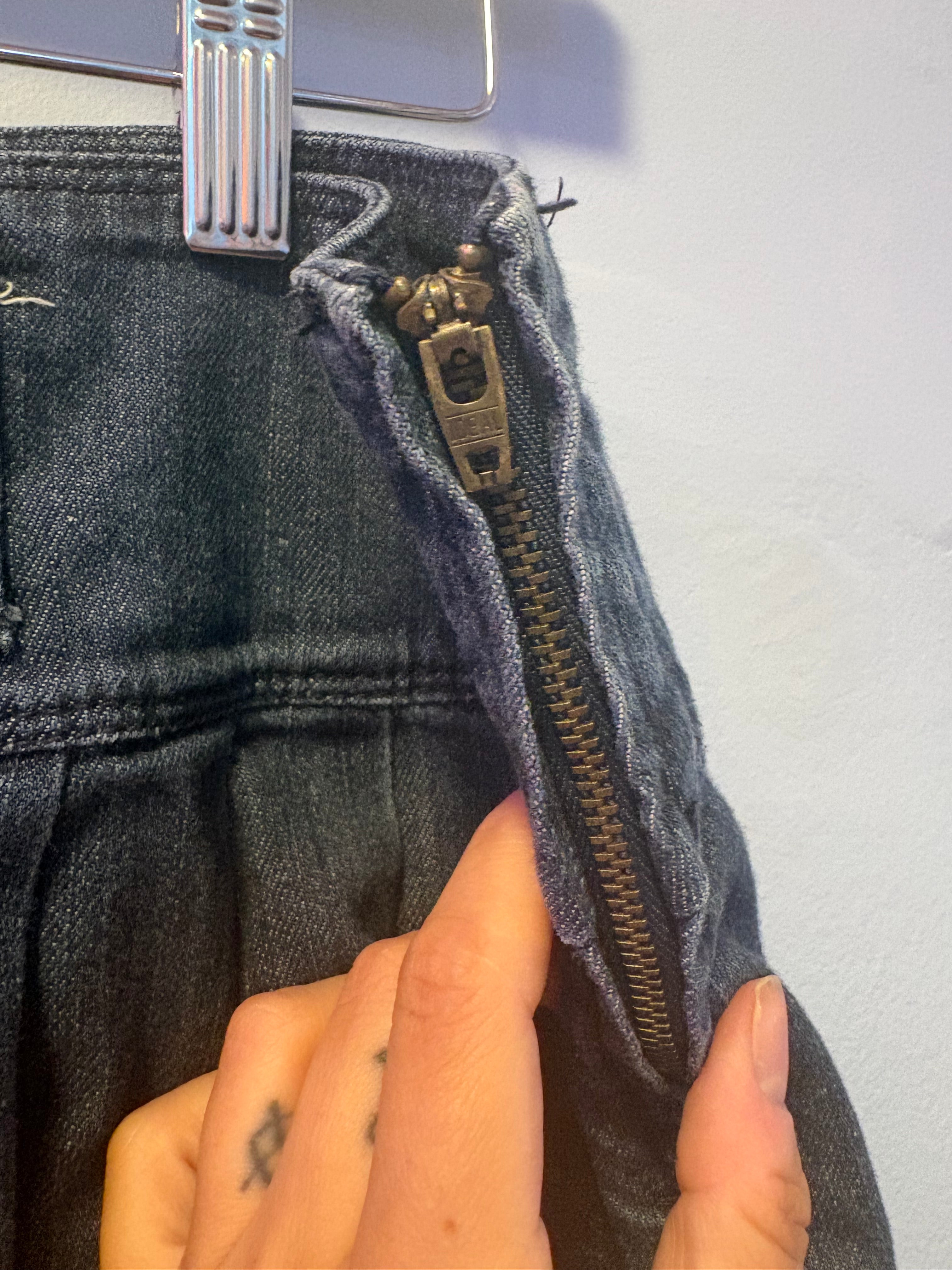 Y2K Denim Mini Skirt