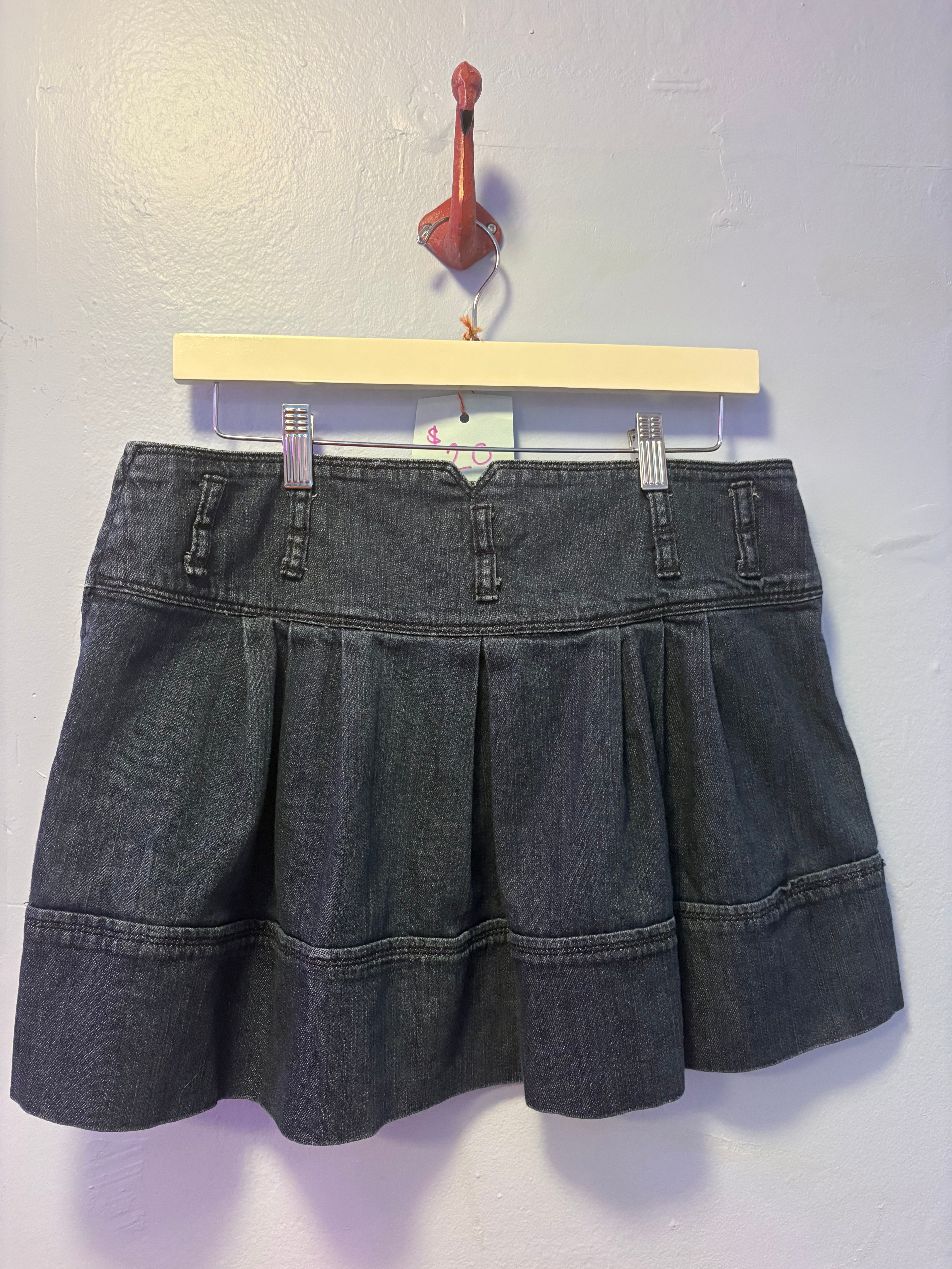 Y2K Denim Mini Skirt