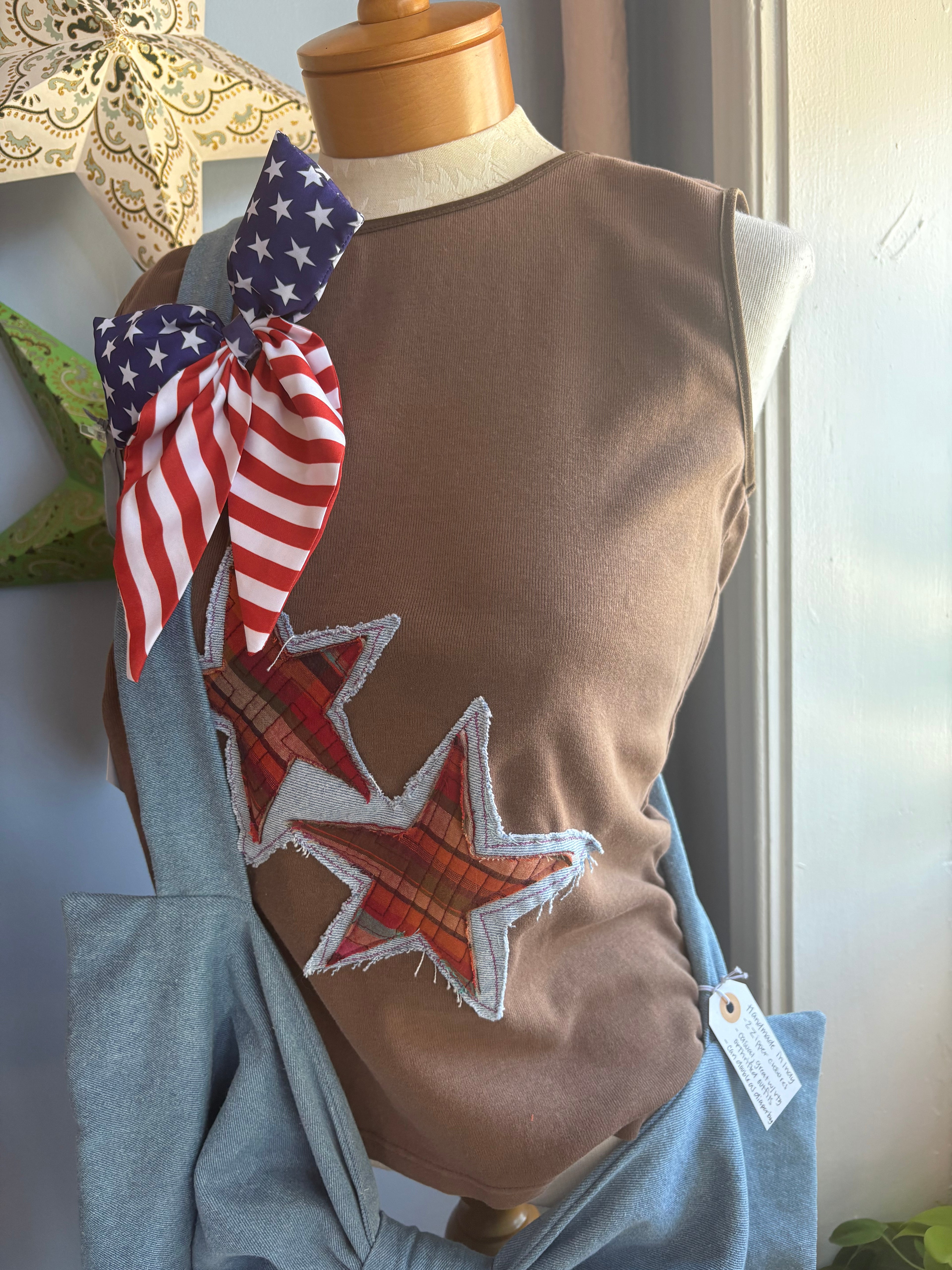 Handmade Star Tank Top