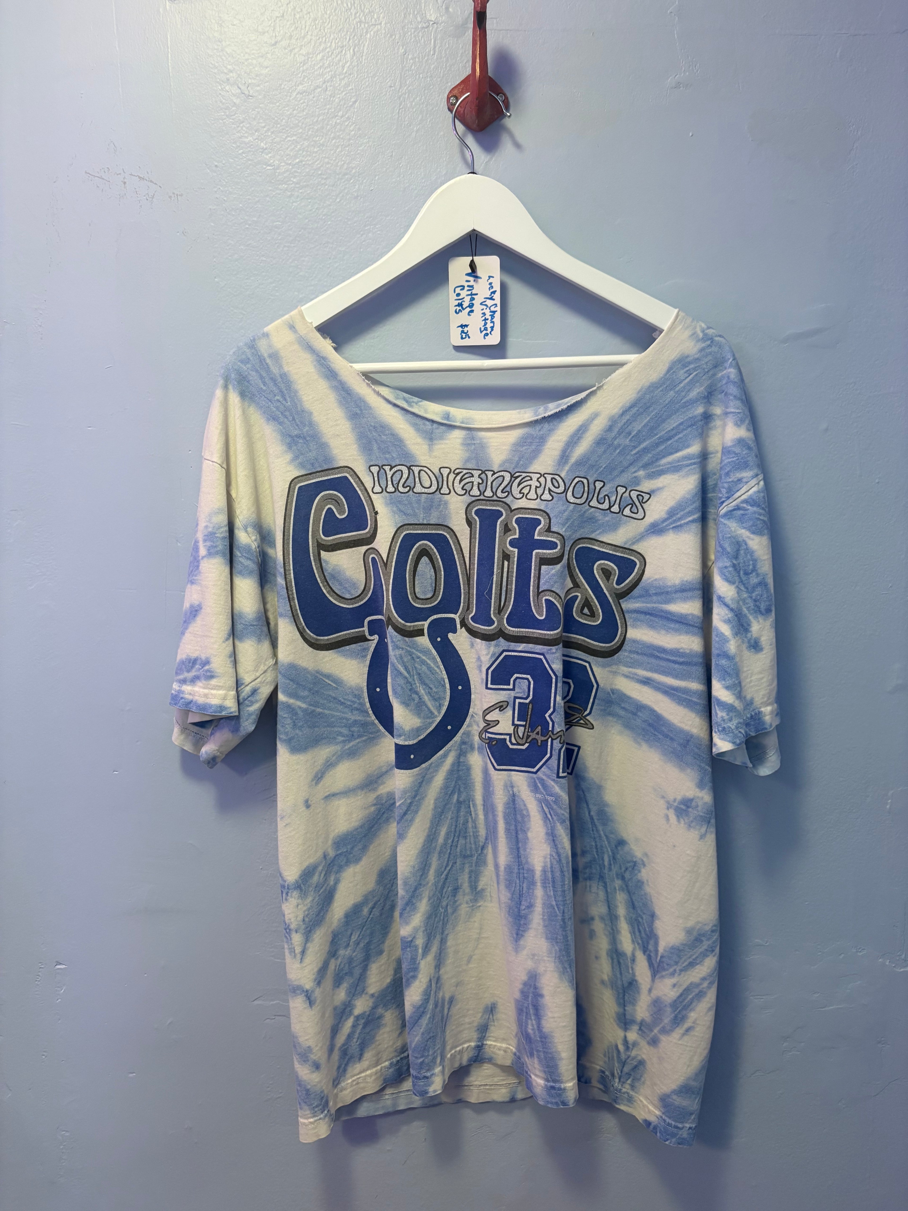 Vintage Colts Off the Shoulder Shirt