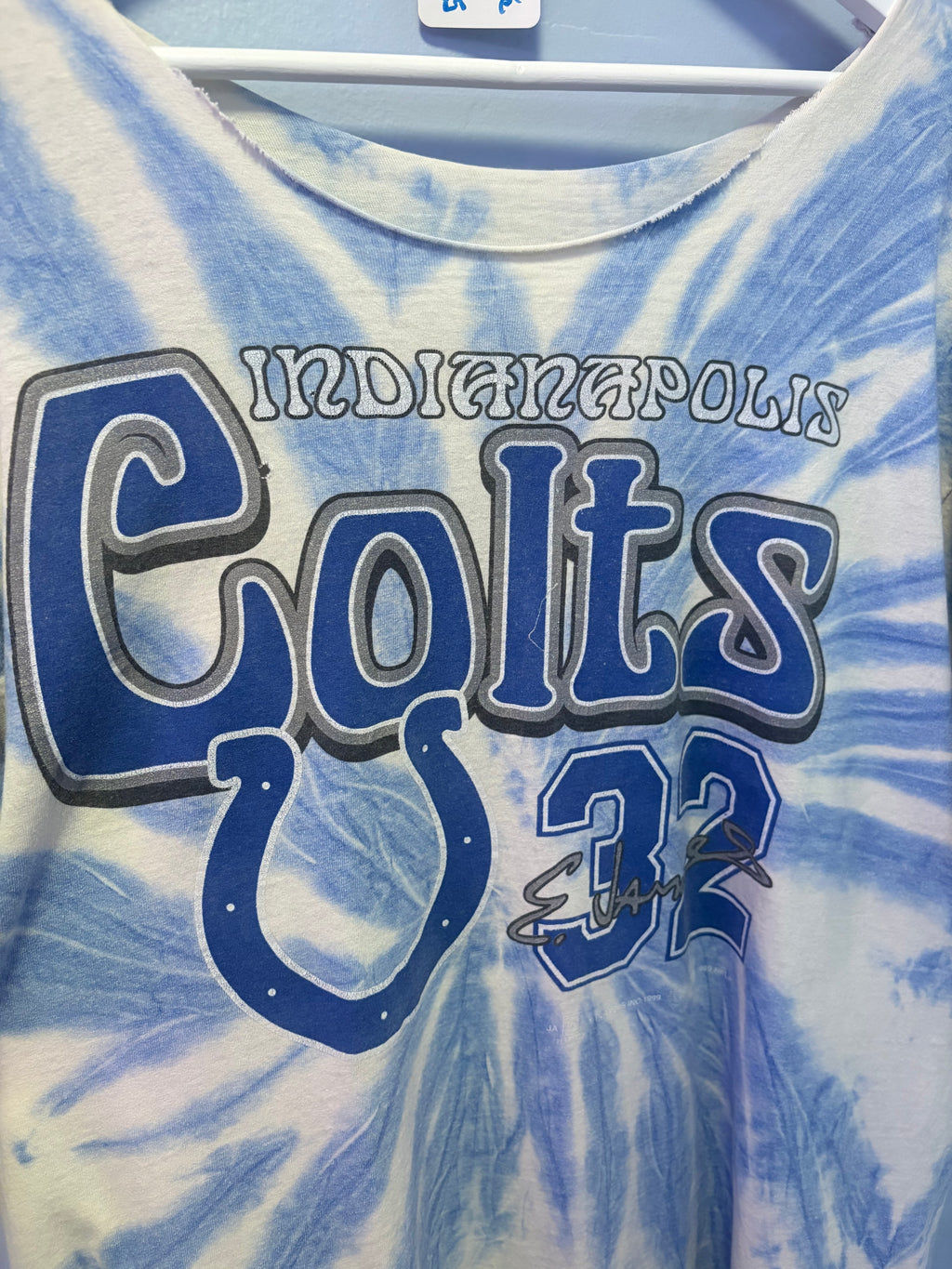 Vintage Colts Off the Shoulder Shirt
