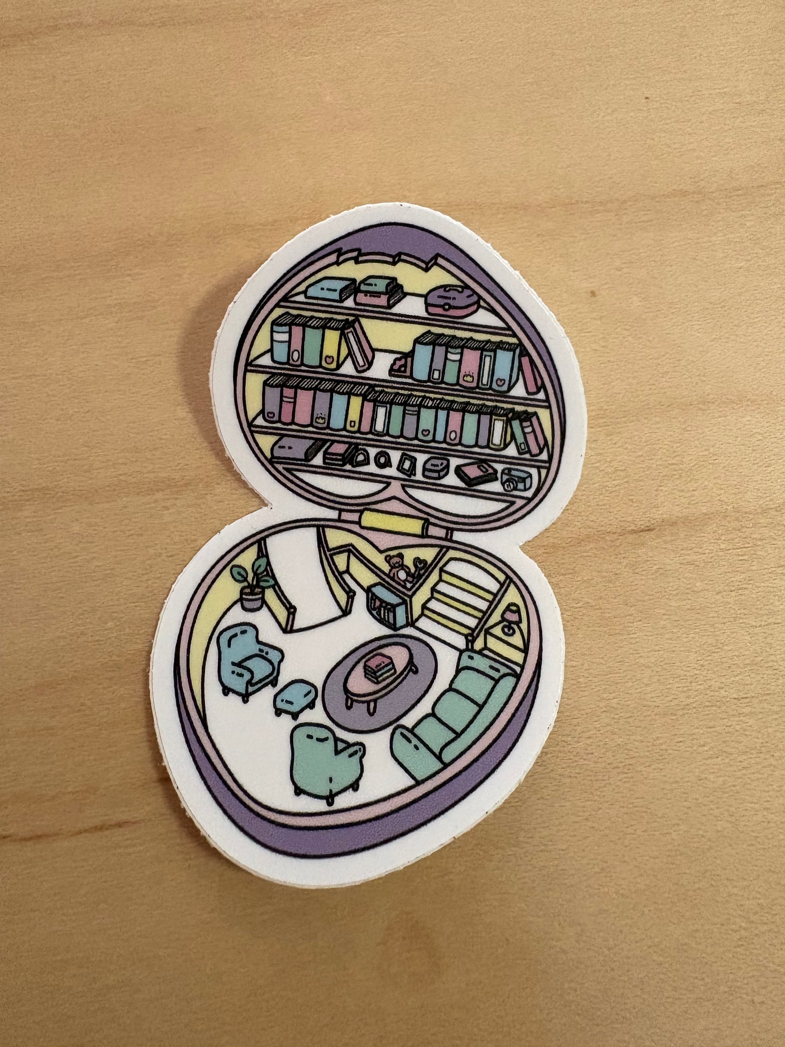 Polly Pocket Sticker