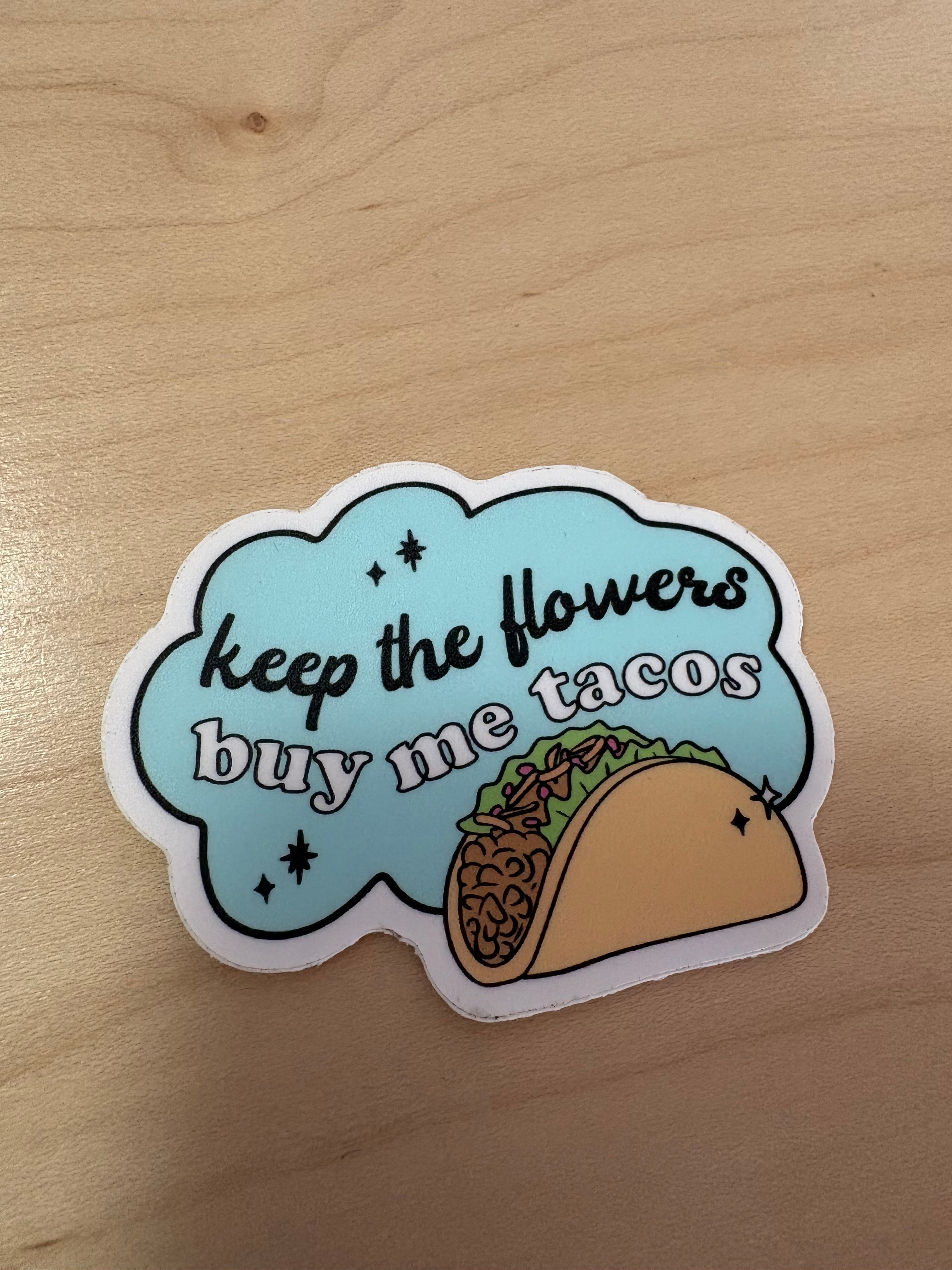 Buy Me Tacos Sticker