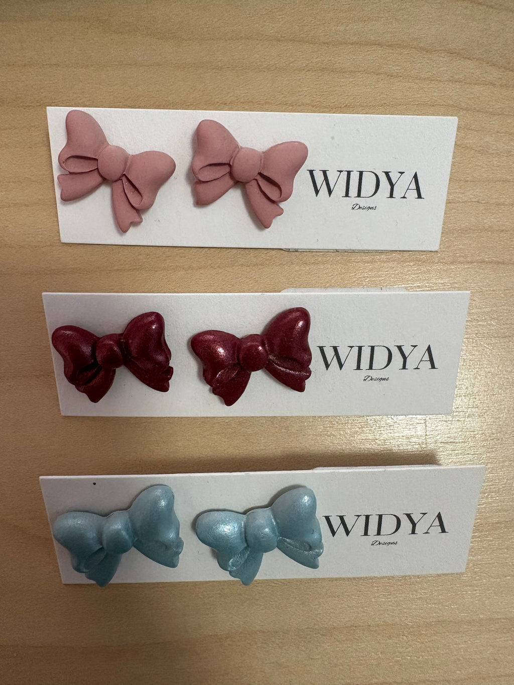 Clay Bow Studs