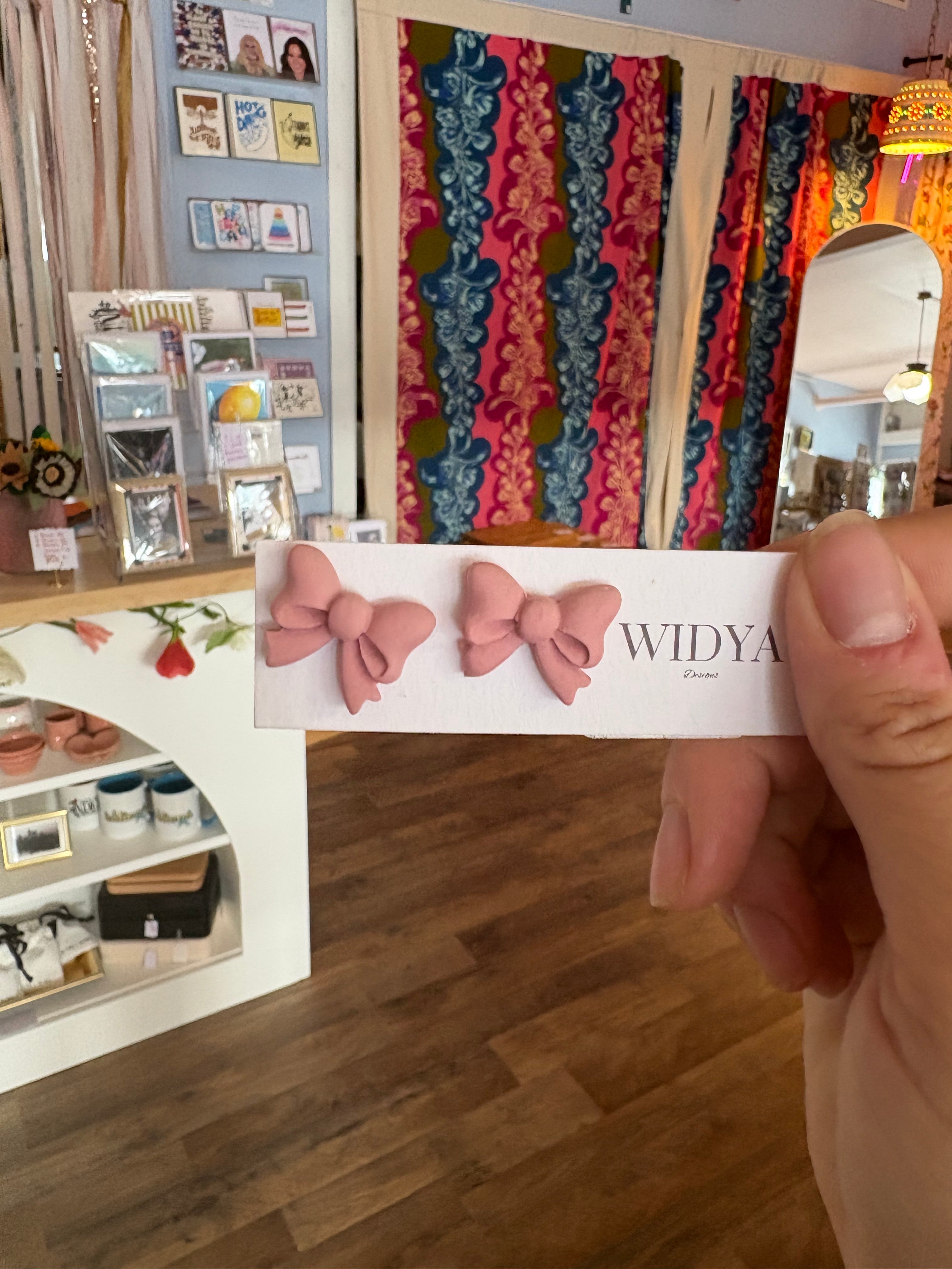 Clay Bow Studs