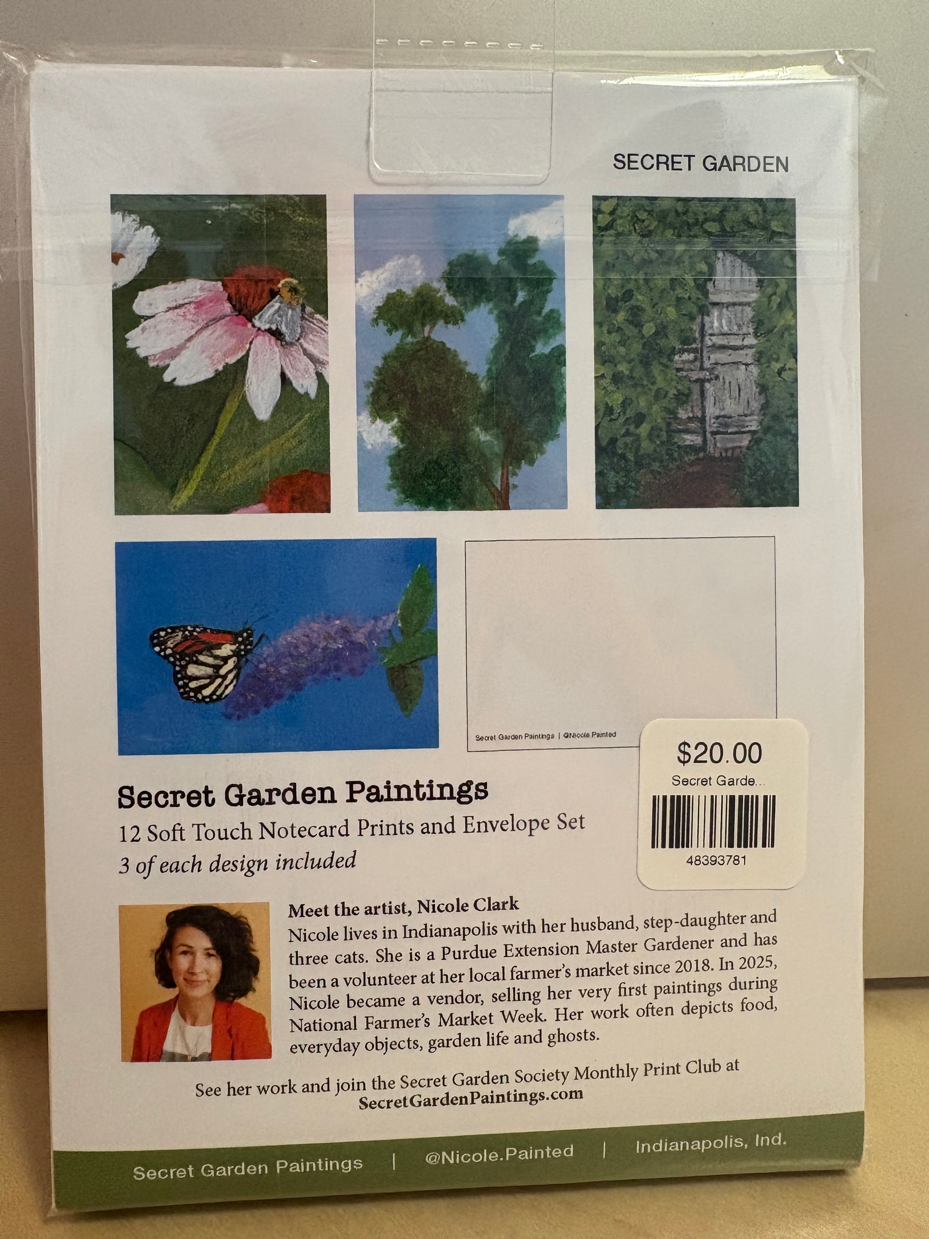 Secret Garden Notecards