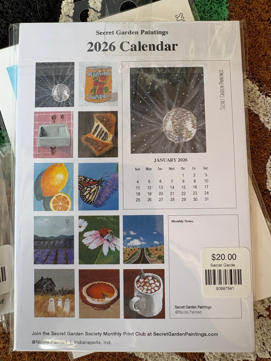 Secret Garden Calendars