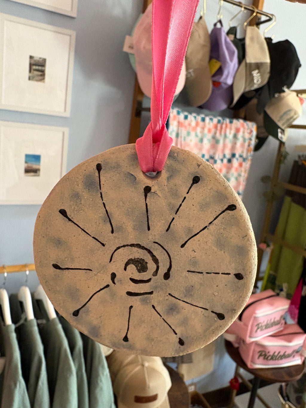 Funky Feminine Face Ornament