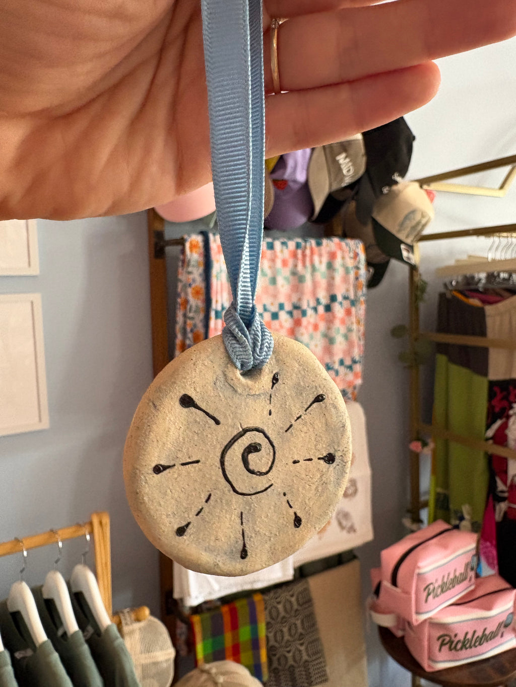 Funky Feminine Face Ornament