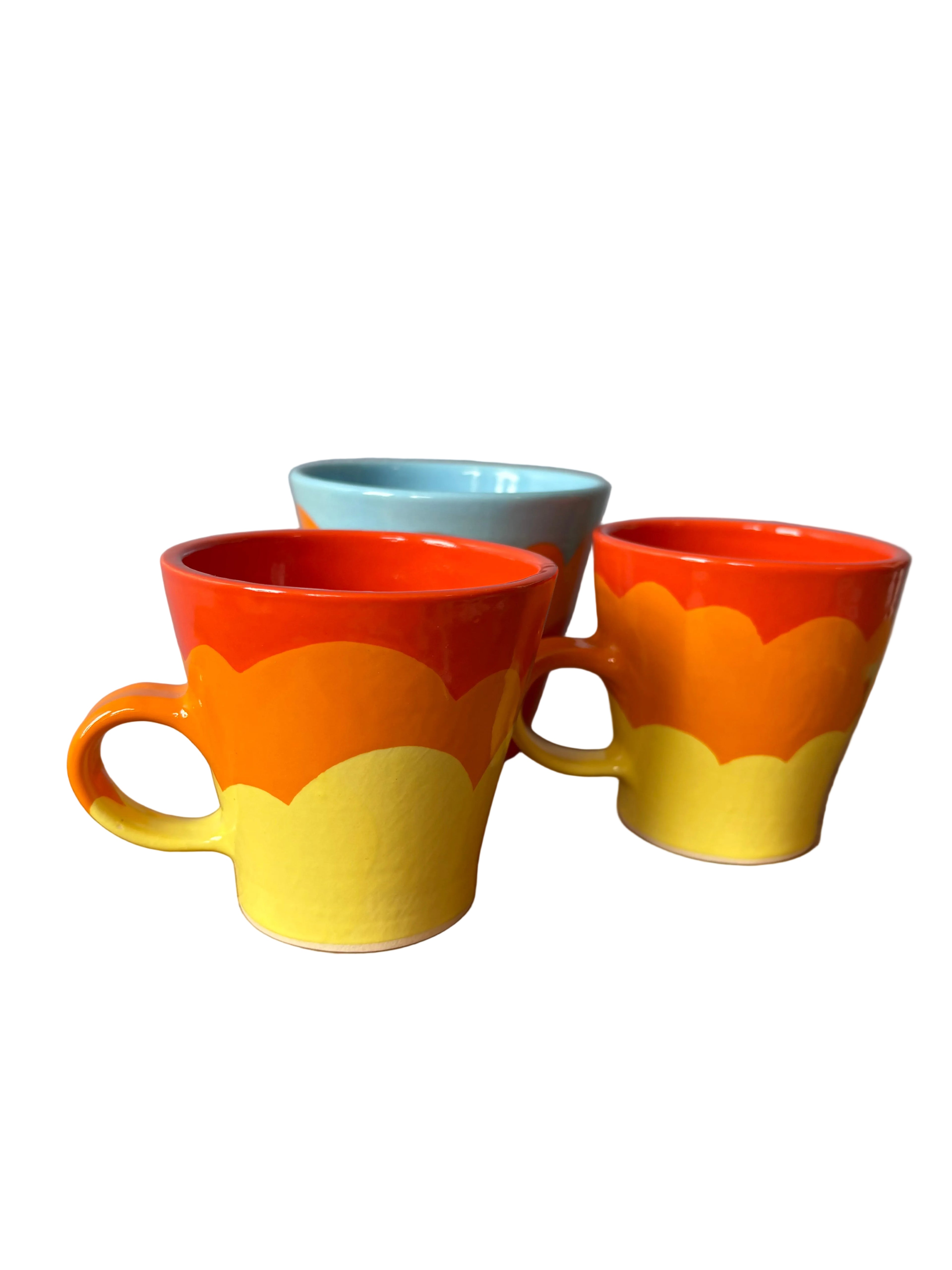 Wavy Multi-color Mug