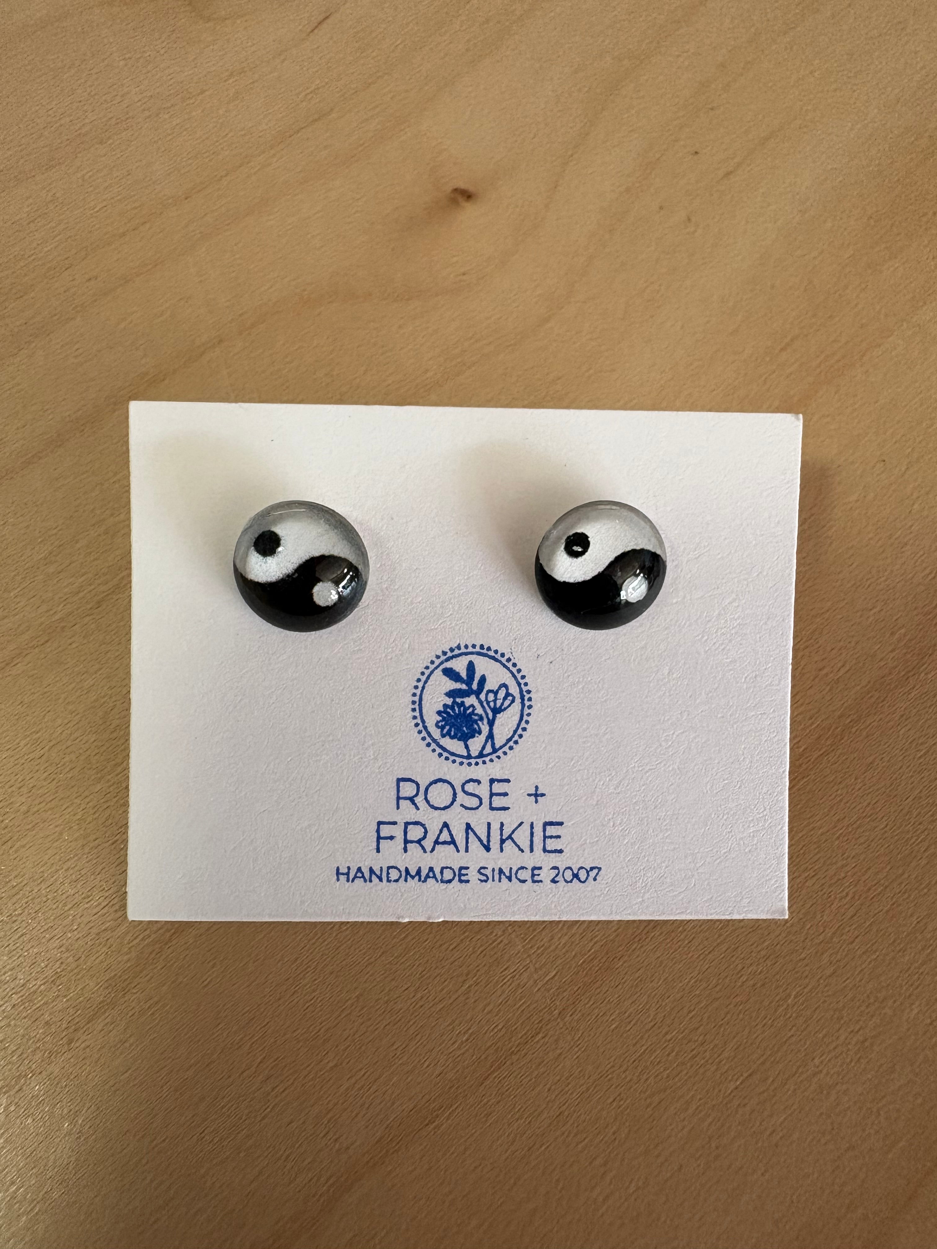 Yin Yang Studs