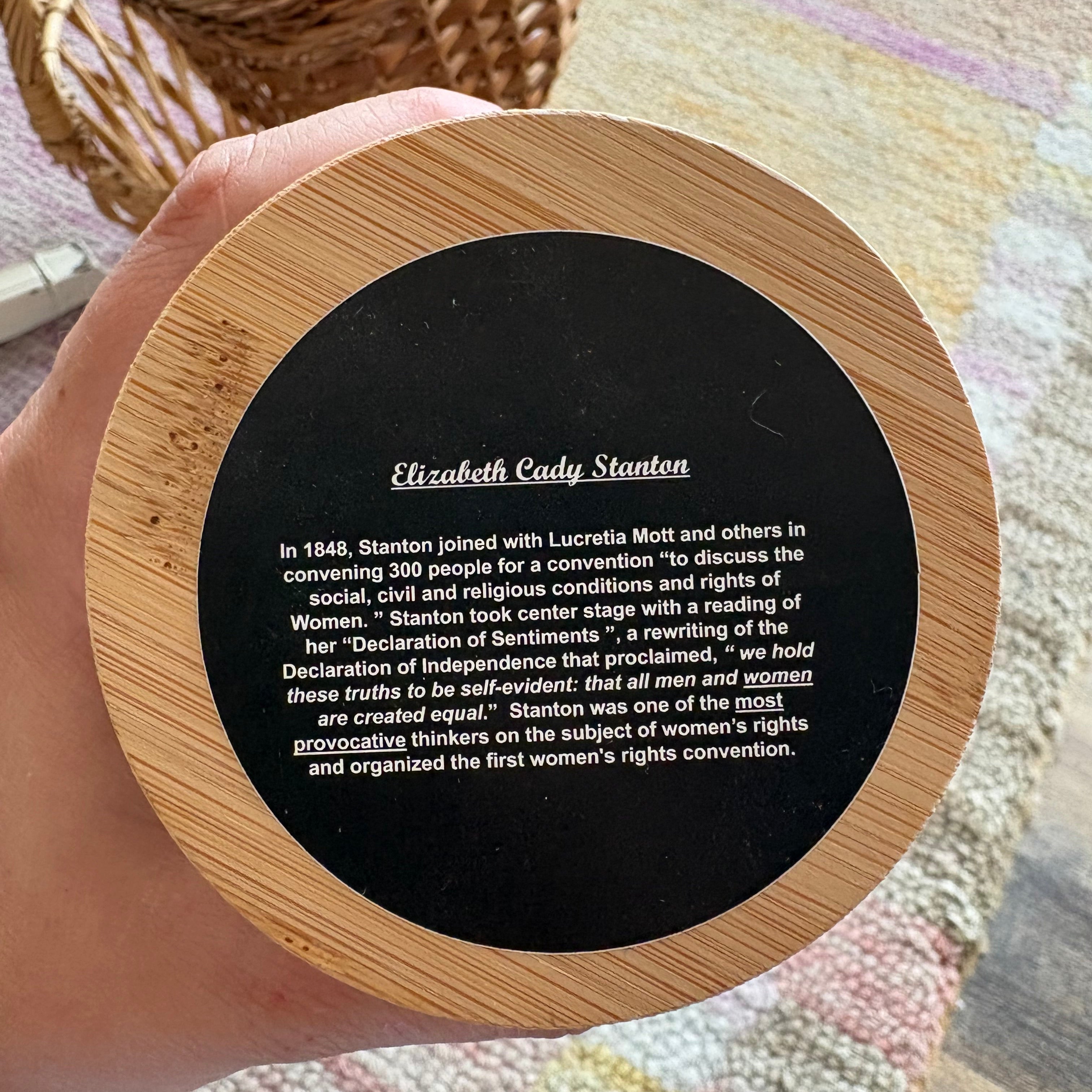 Elizabeth Cady Stanton Candle