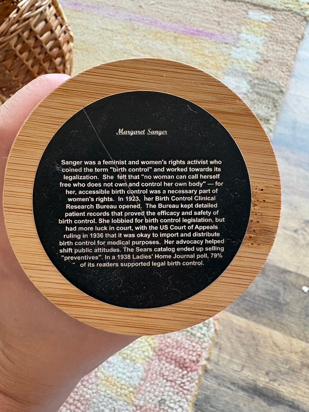 Margaret Sanger Candle
