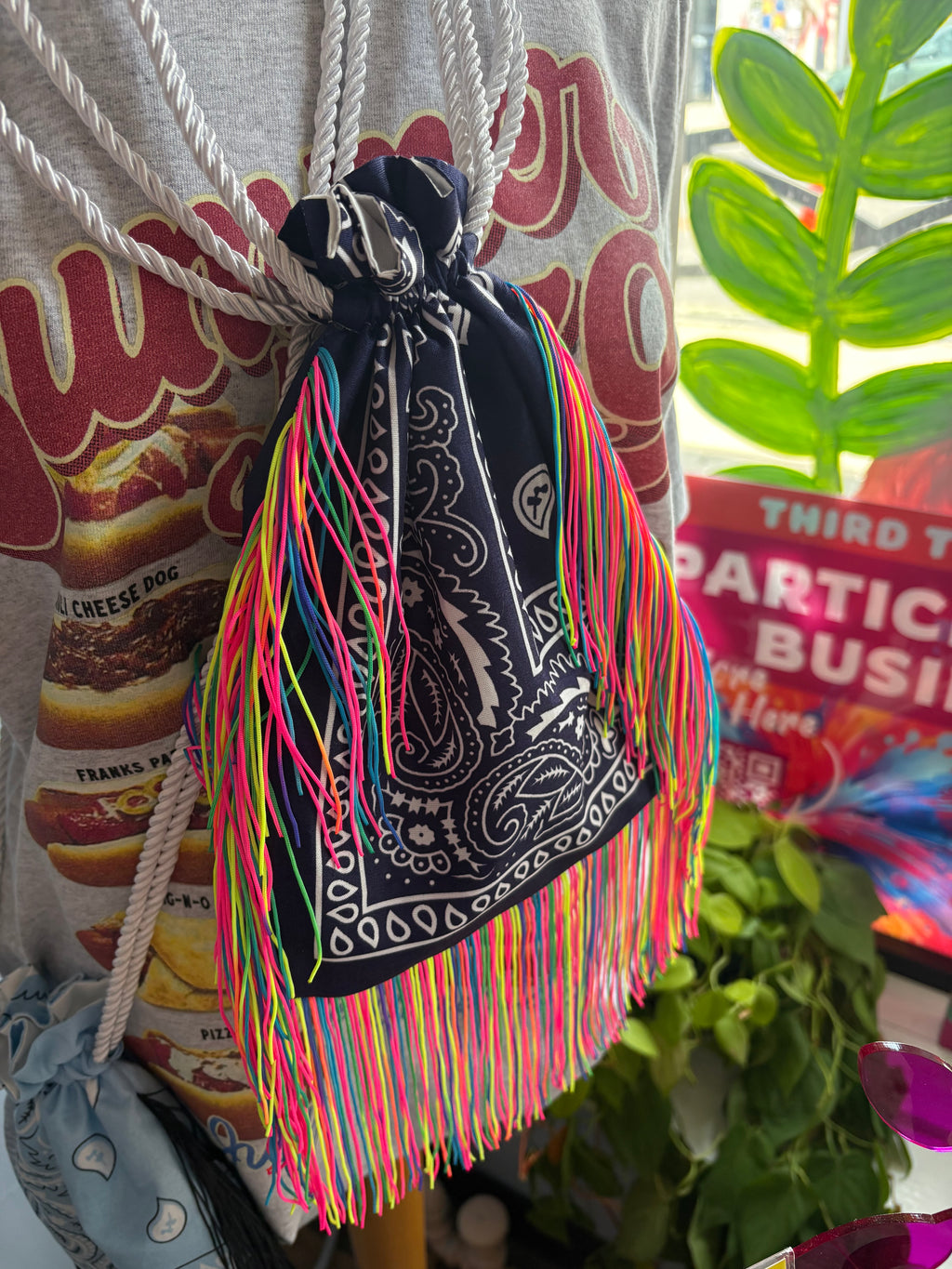Bandana Drawstring Bag