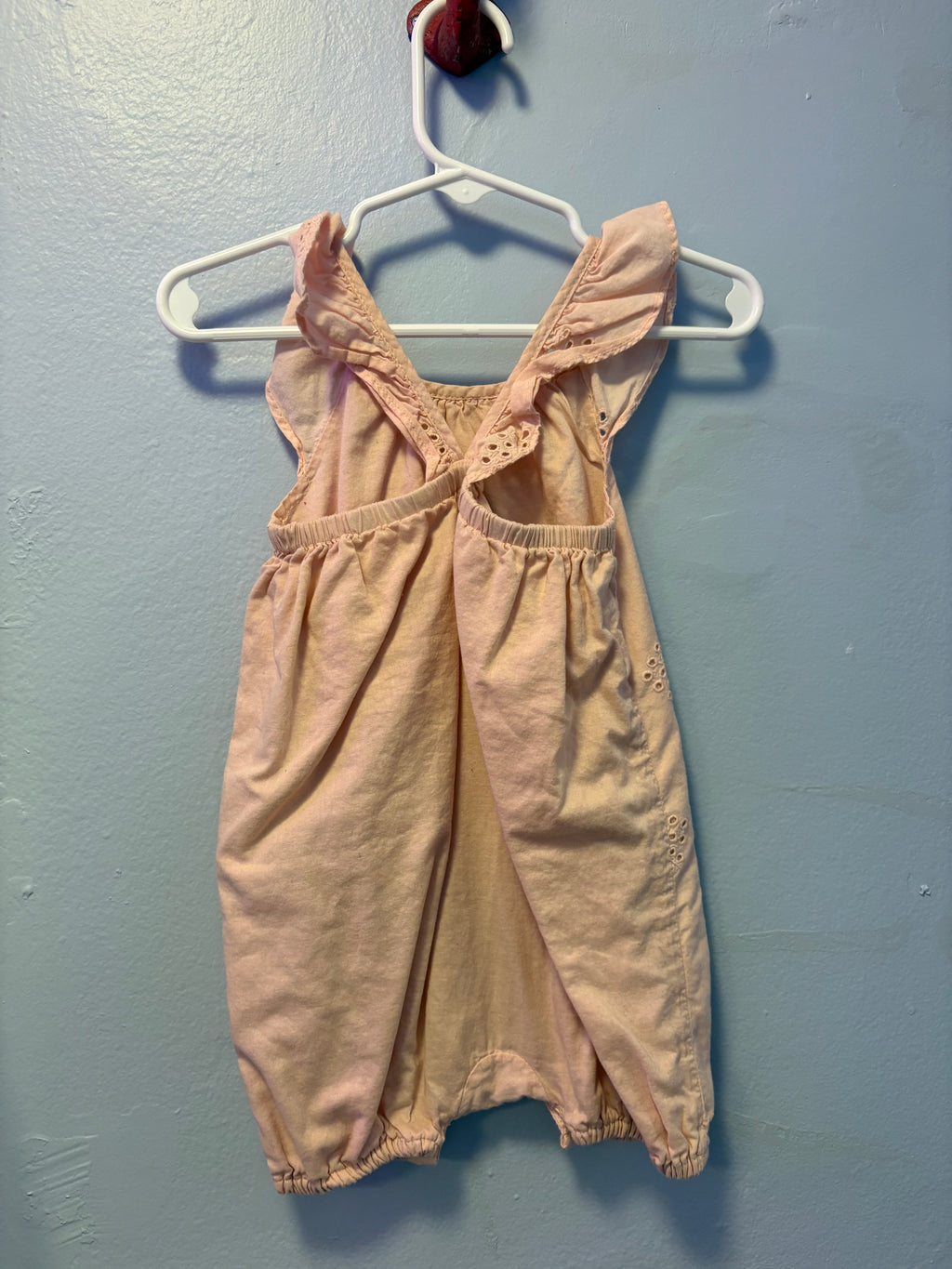 Thrifted Pink Baby Romper