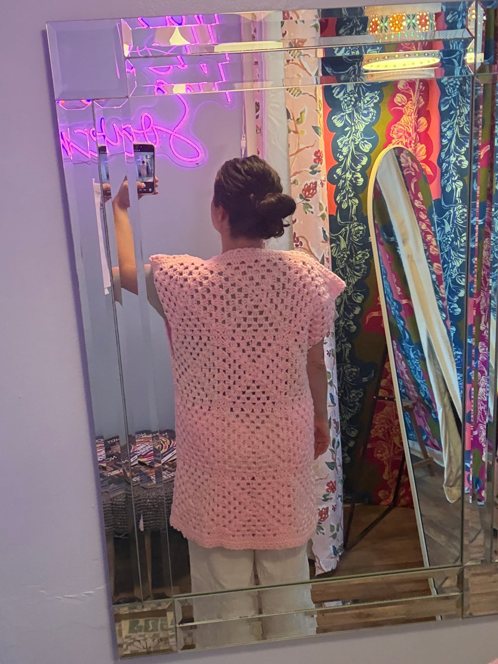 Pink Duster