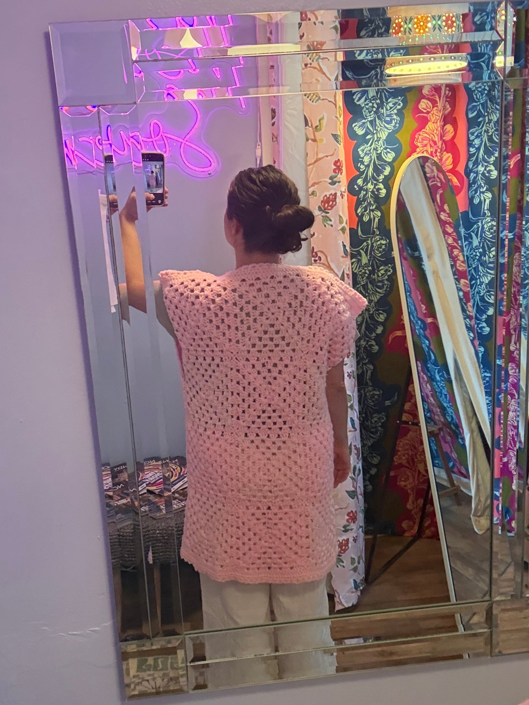 Pink Duster