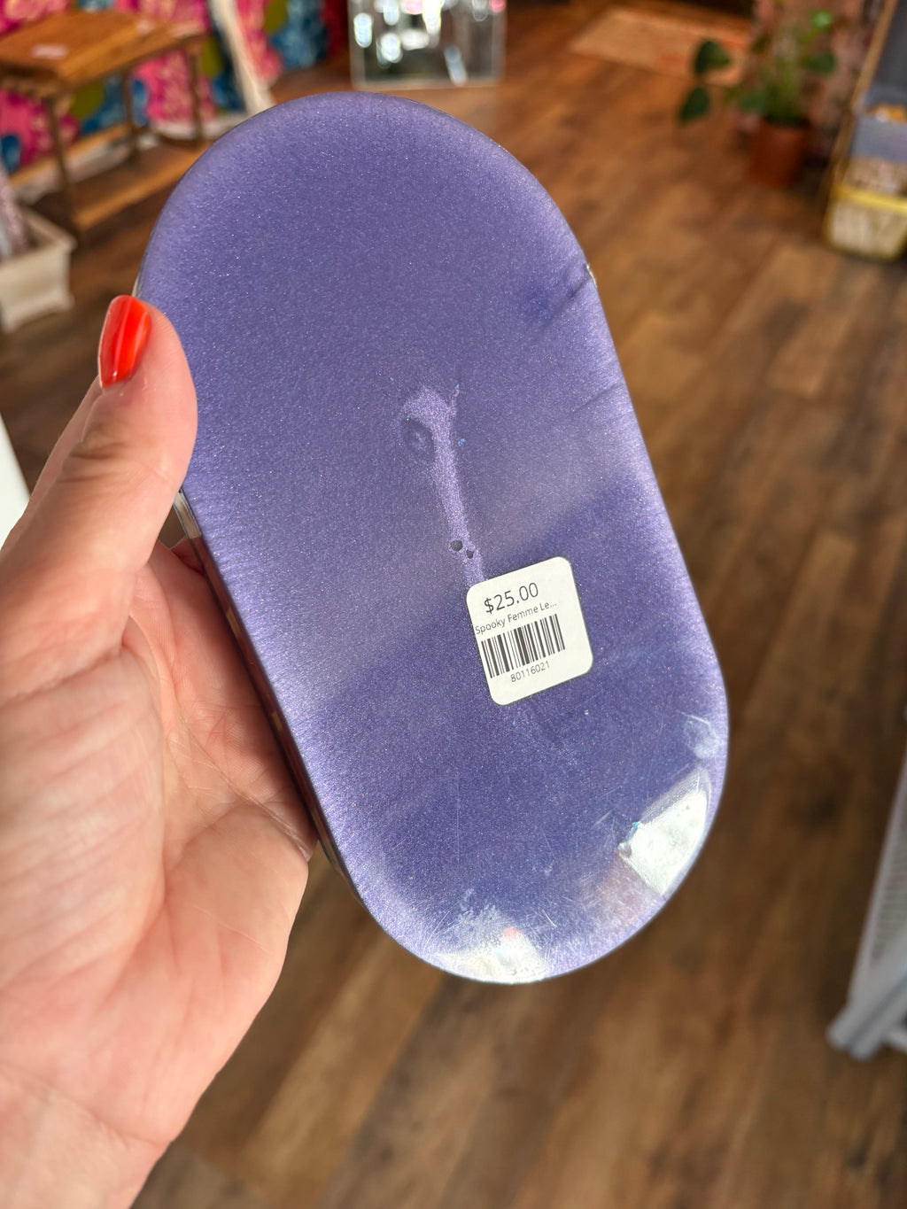 Spooky Femme Legs Resin Tray