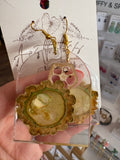 Floral Resin Earrings
