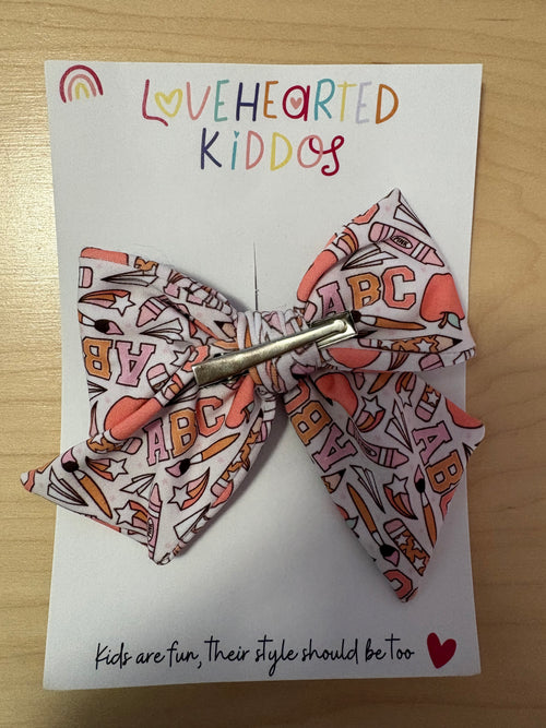 ABCs Boho Bow