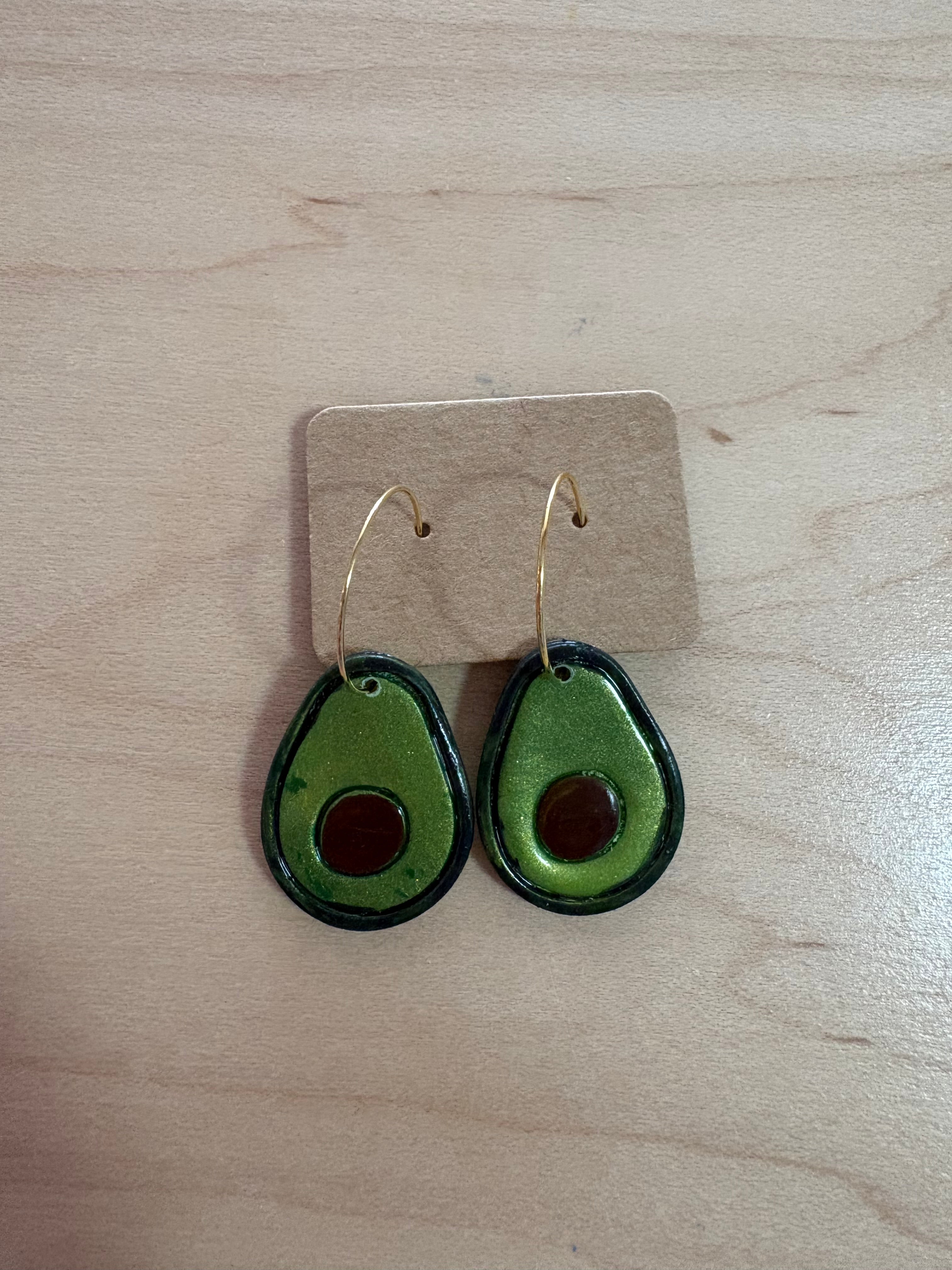 Avocado Earrings