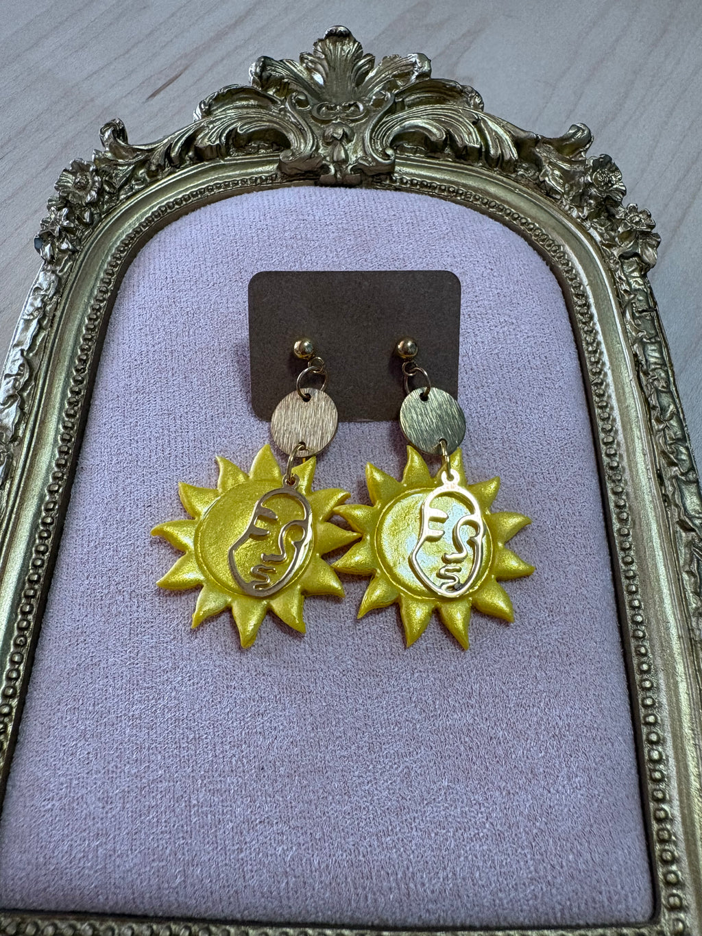 Sunshine Portrait Earrings
