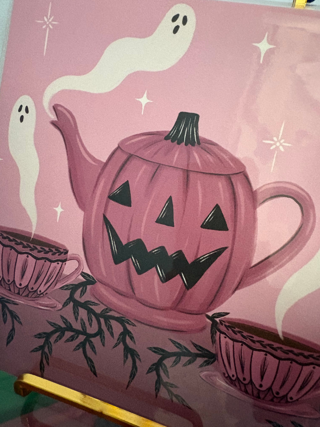 Spooky Tea Party Print